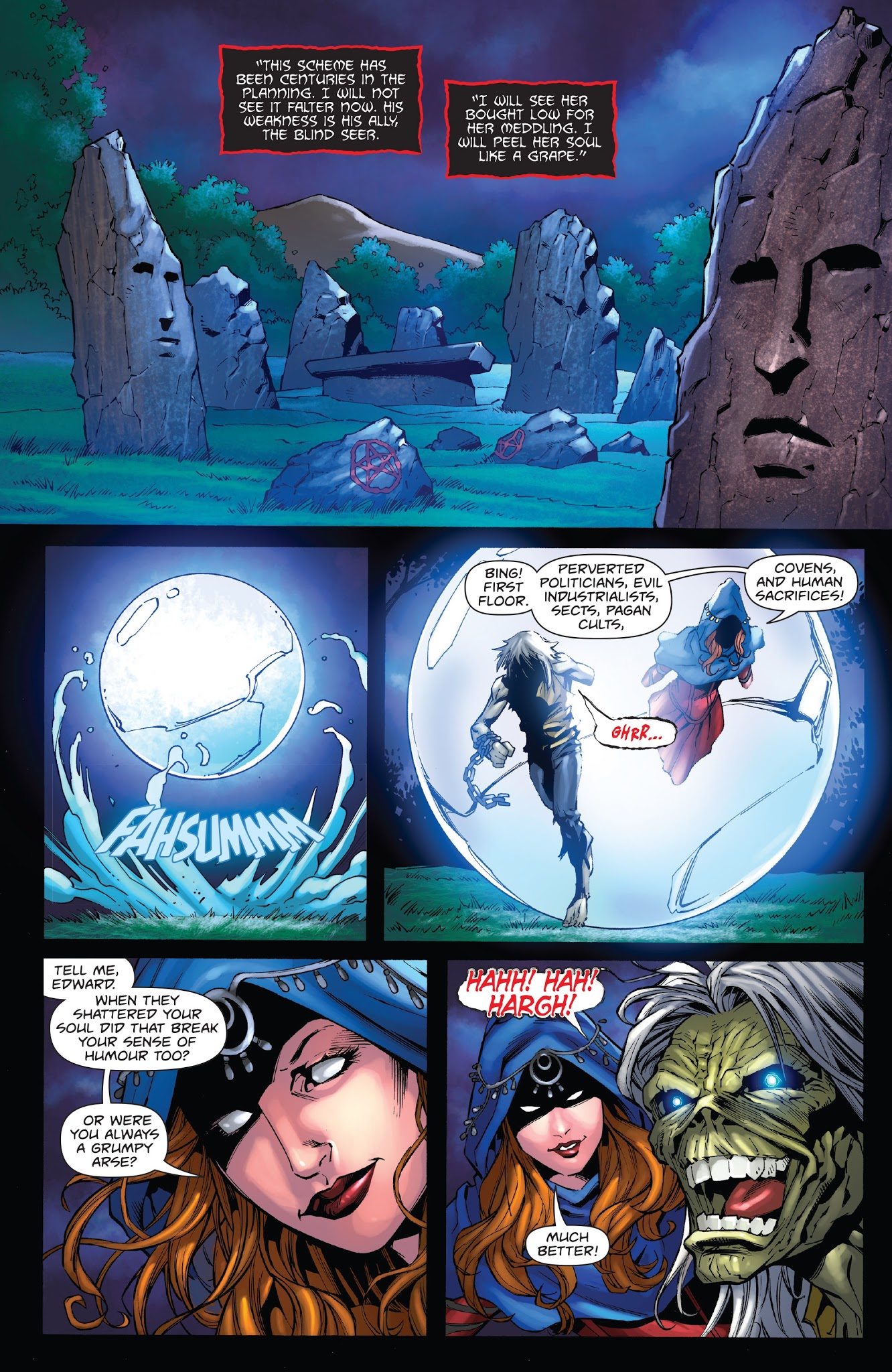 Read online Iron Maiden: Legacy of the Beast comic -  Issue #1 - 15