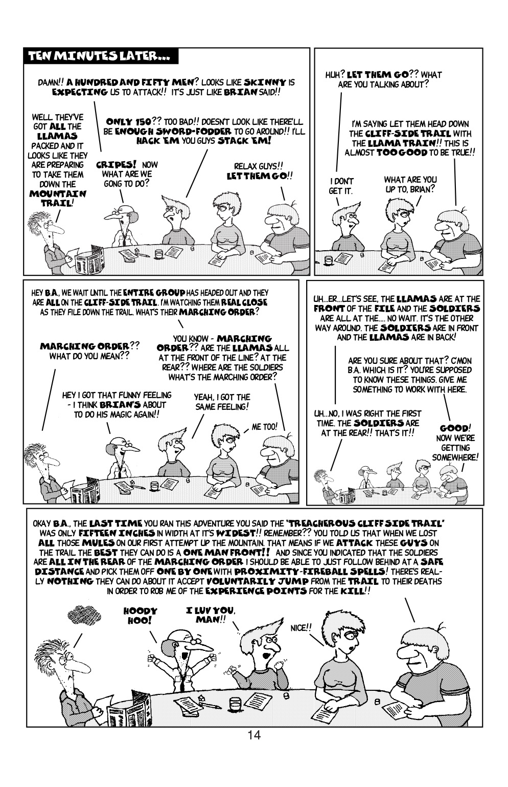 Read online Knights of the Dinner Table comic -  Issue #27 - 16