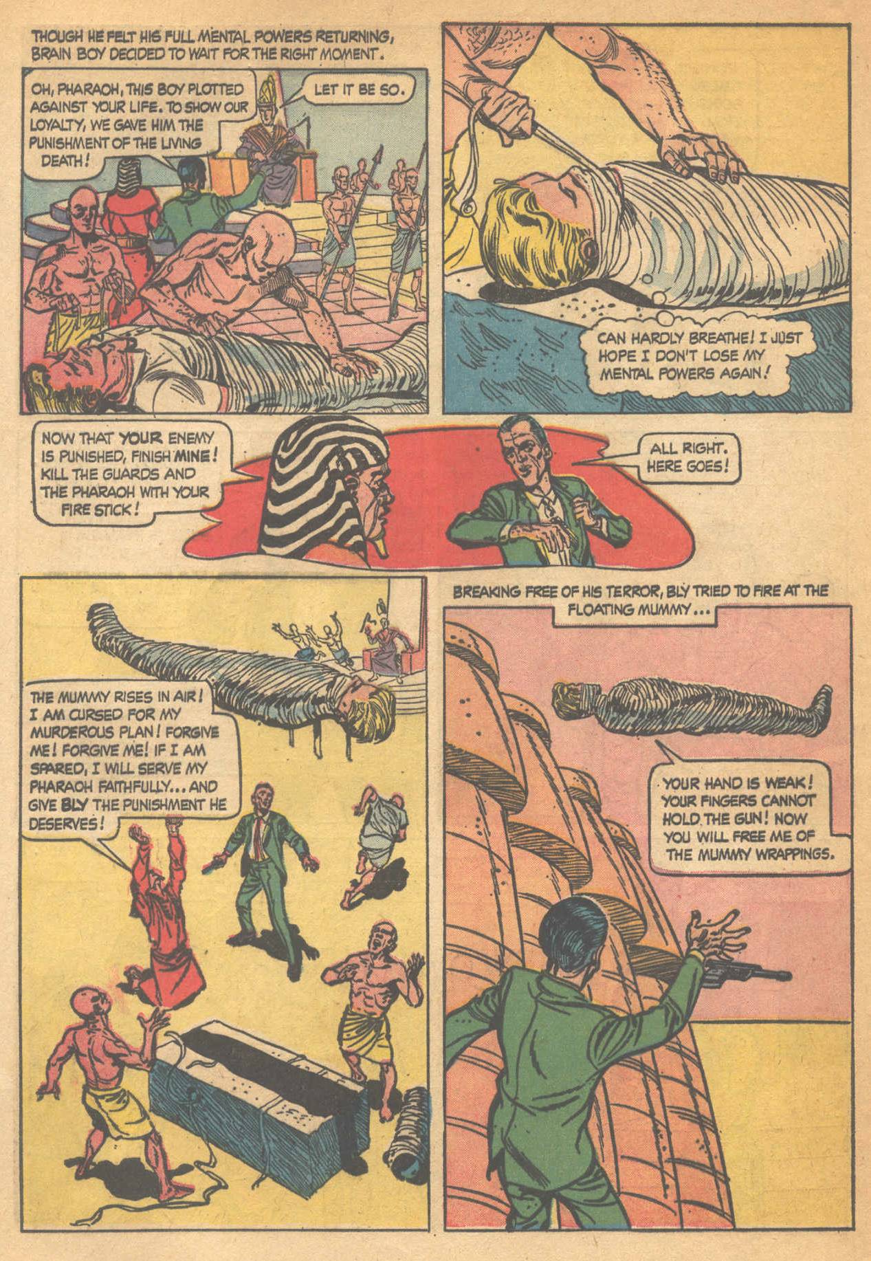Read online Brain Boy (1962) comic -  Issue #4 - 28