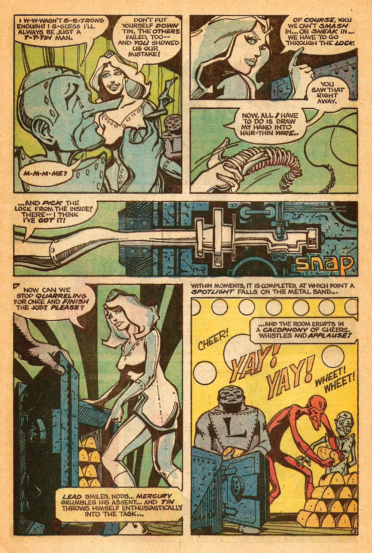 Read online Metal Men (1963) comic -  Issue #45 - 5