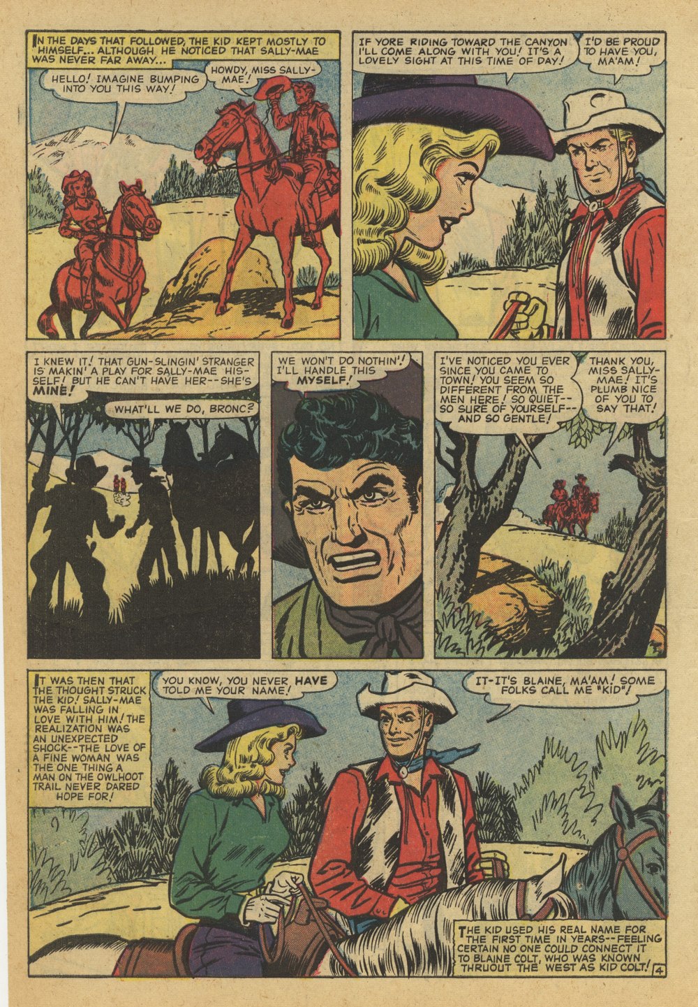 Read online Kid Colt Outlaw comic -  Issue #82 - 6