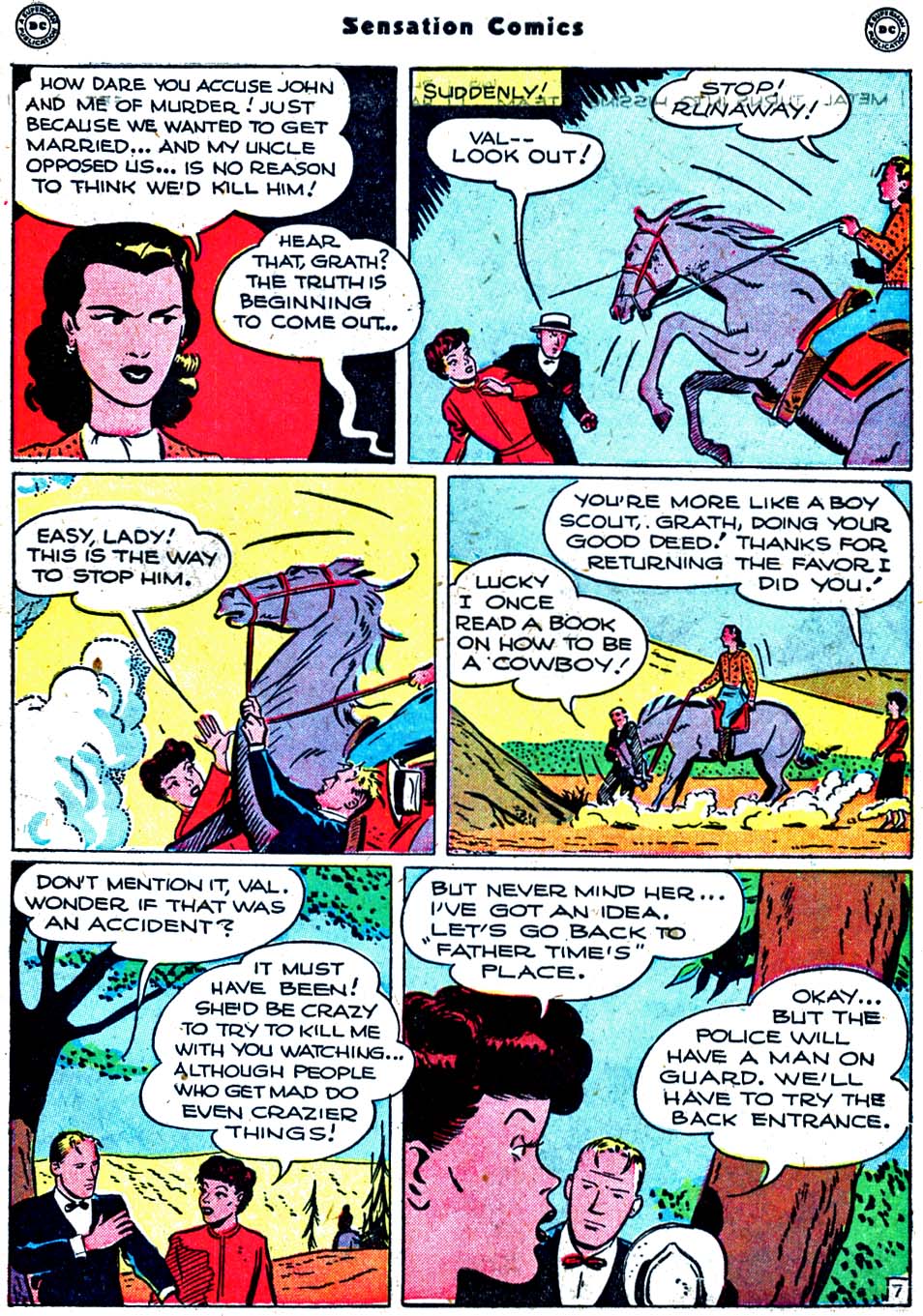 Read online Sensation (Mystery) Comics comic -  Issue #91 - 45