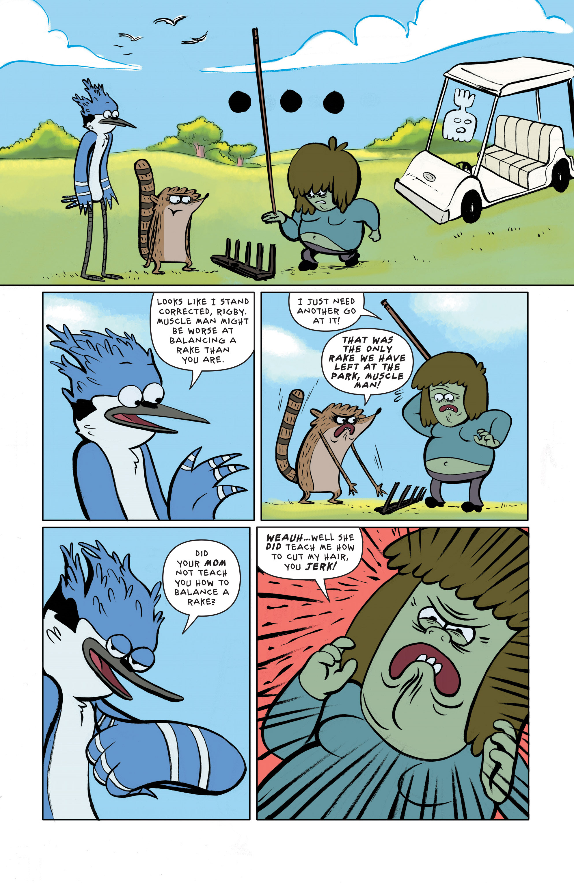 Read online Regular Show comic -  Issue #4 - 7
