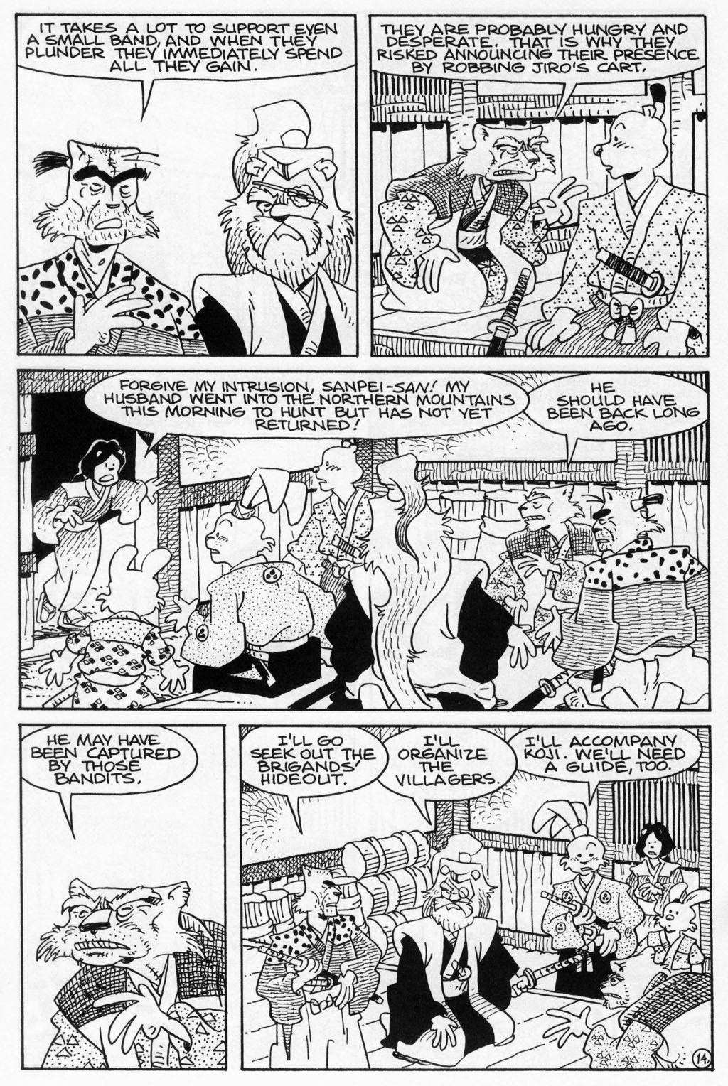 Read online Usagi Yojimbo (1996) comic -  Issue #58 - 16
