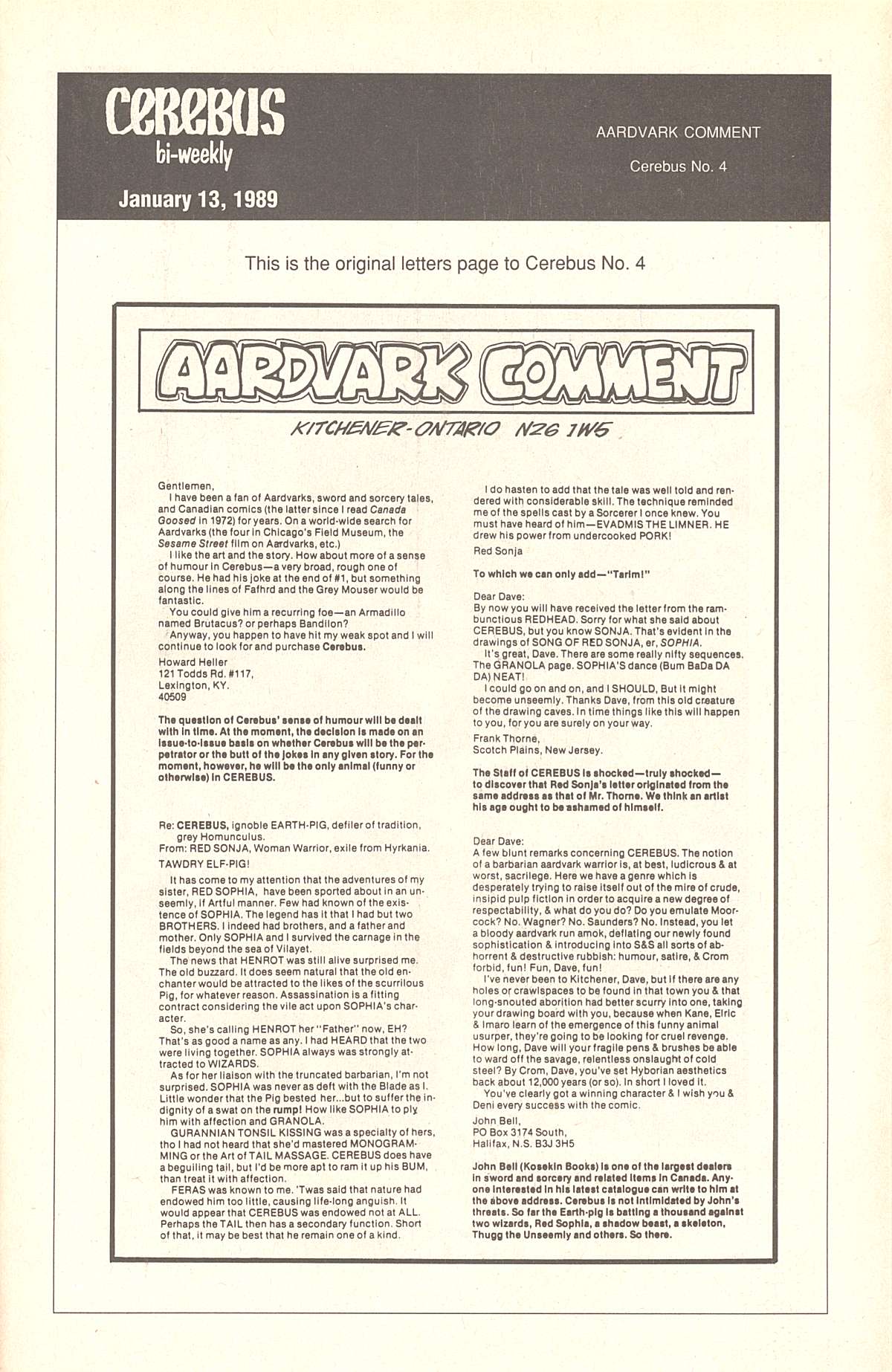 Read online Cerebus comic -  Issue #4 - 27