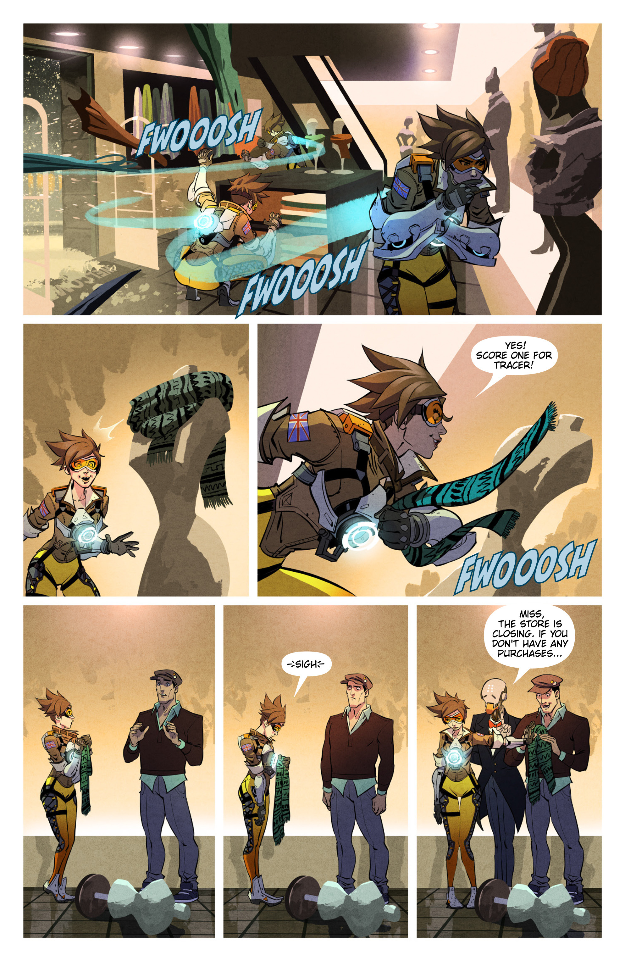 Read online Overwatch comic -  Issue #10 - 6