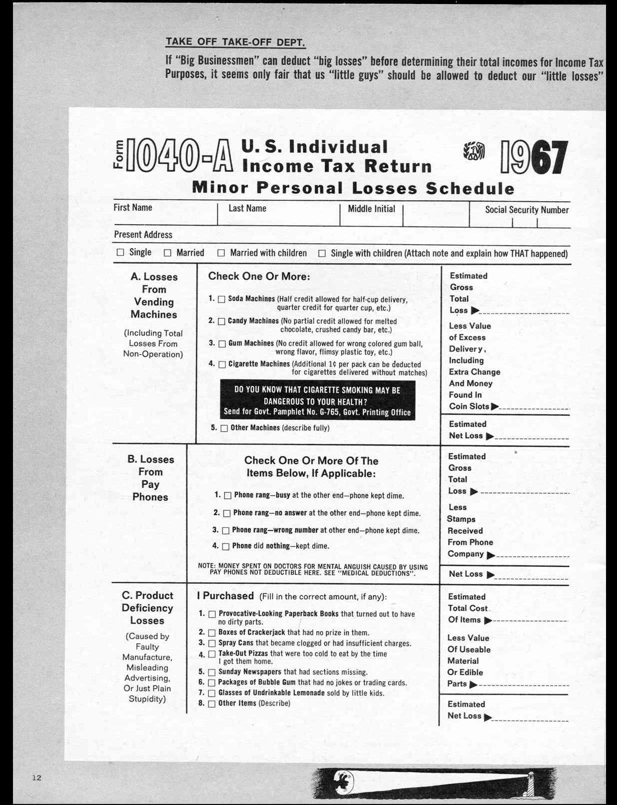 Read online MAD comic -  Issue #119 - 14