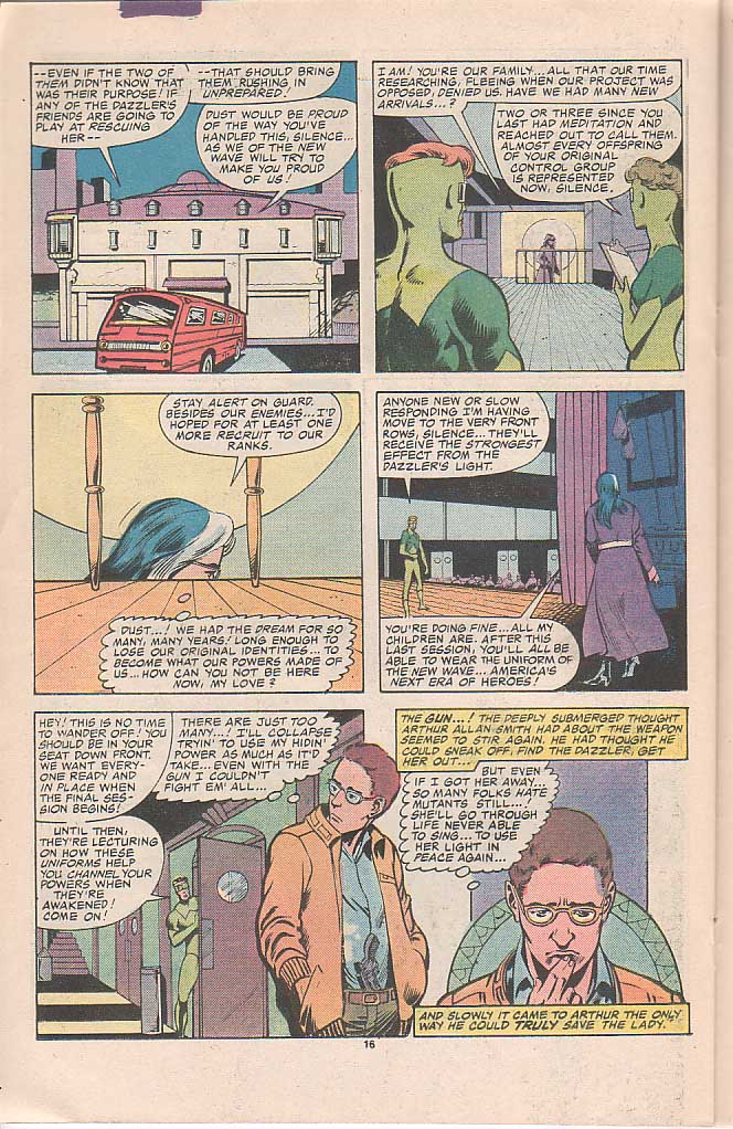Read online Dazzler (1981) comic -  Issue #42 - 17