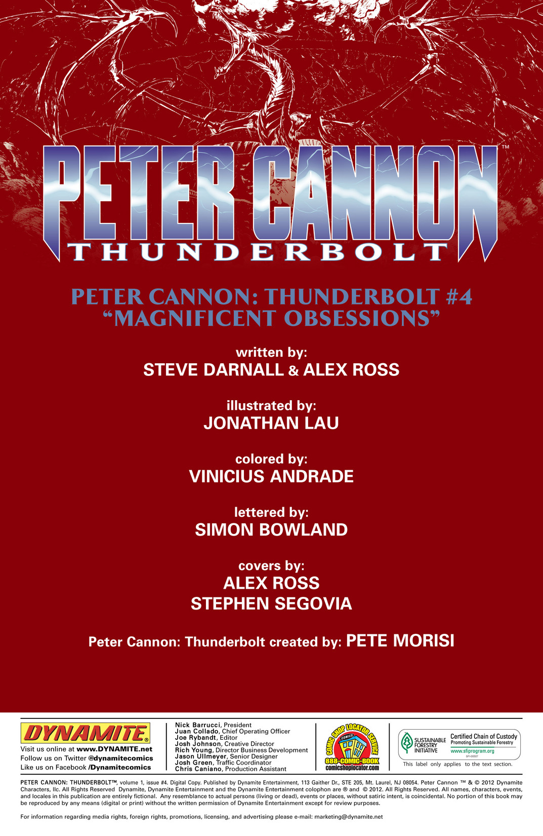 Read online Peter Cannon: Thunderbolt comic -  Issue #4 - 3