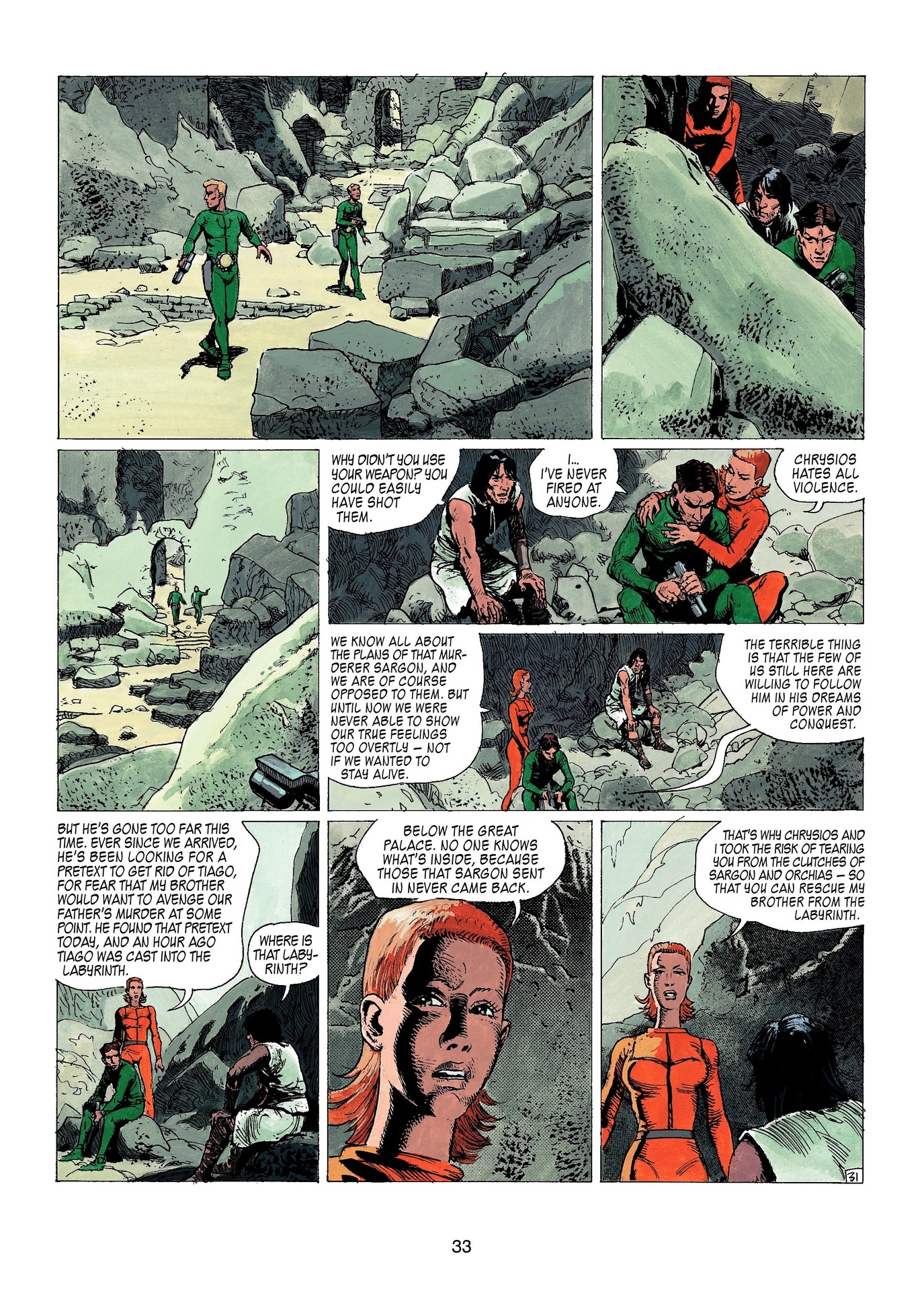 Read online Thorgal comic -  Issue #18 - 35