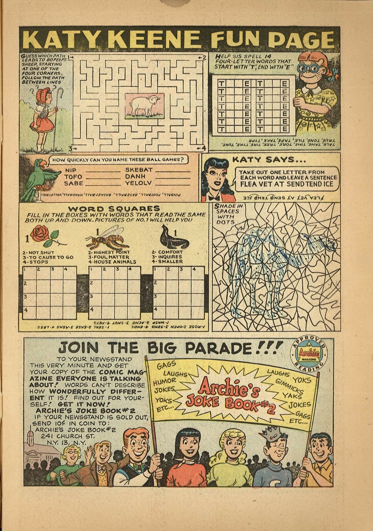 Read online Katy Keene (1949) comic -  Issue #16 - 7