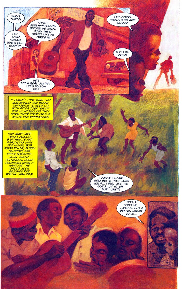 Read online Bob Marley: Tale of the Tuff Gong comic -  Issue #1 - 16