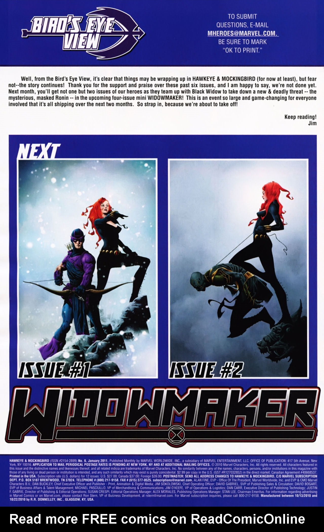 Hawkeye & Mockingbird Issue #6 #6 - English 25