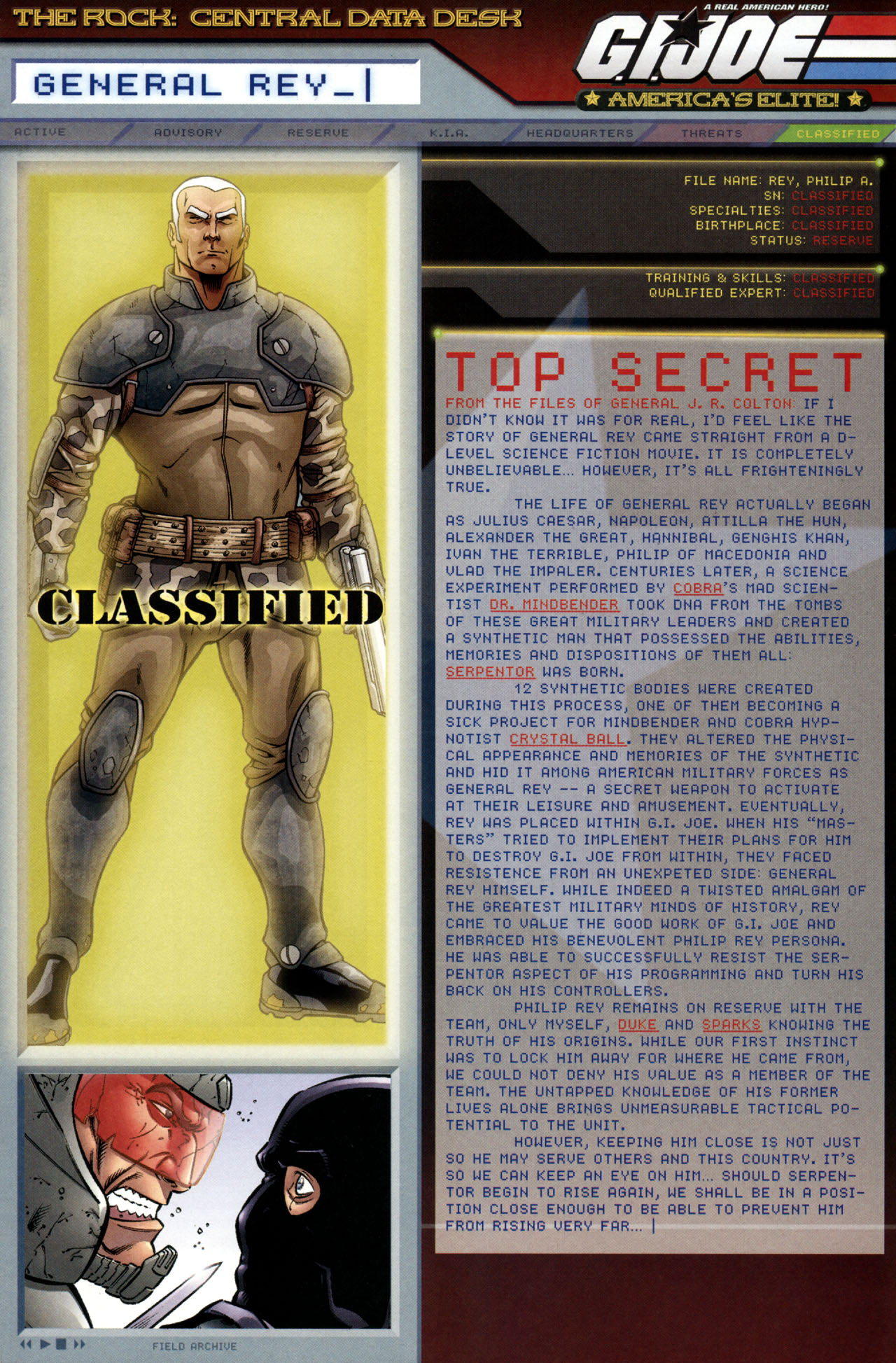 Read online G.I. Joe: Data Desk Handbook comic -  Issue #2 - 26