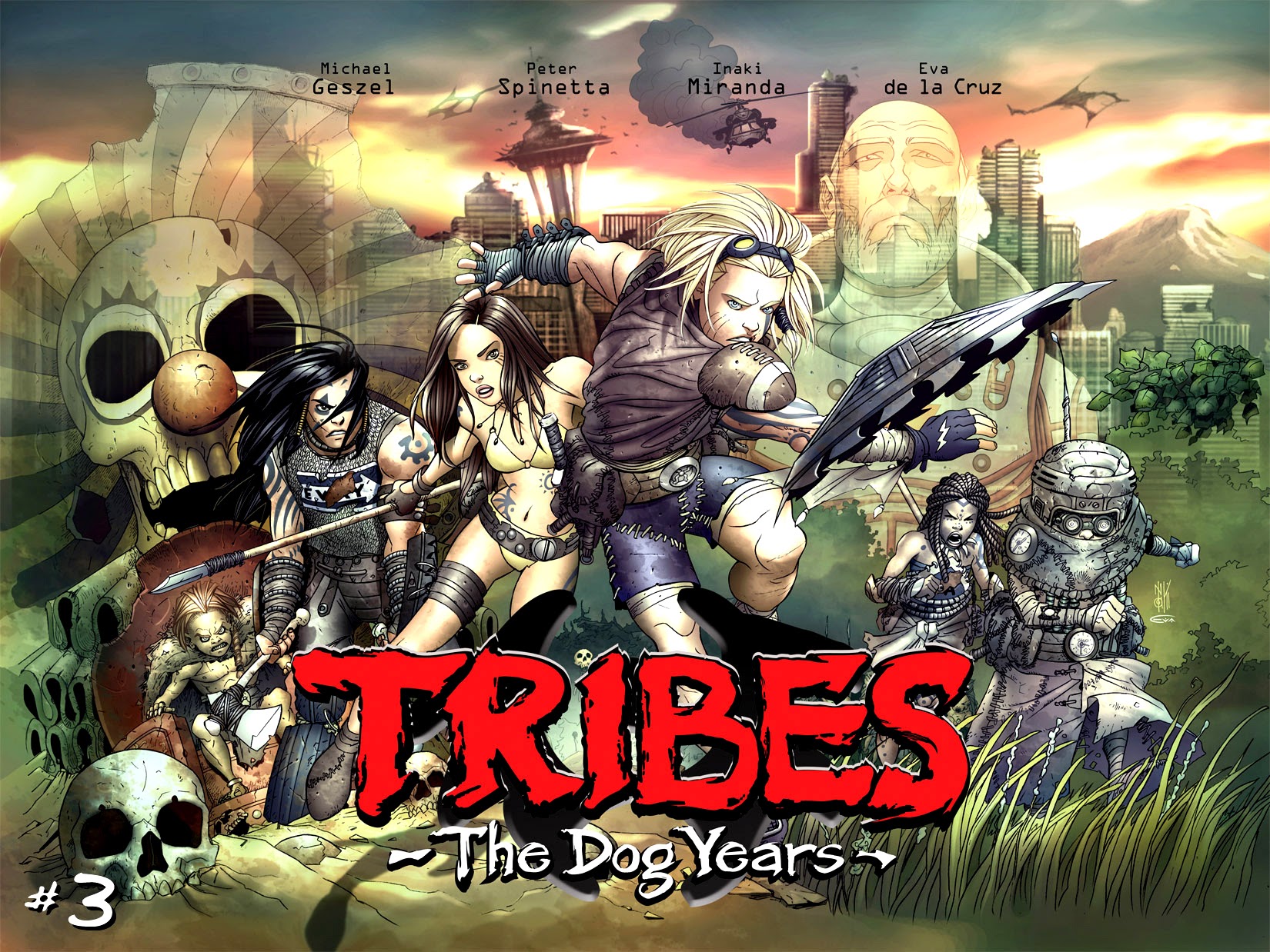 Read online Tribes: The Dog Years comic -  Issue #3 - 1