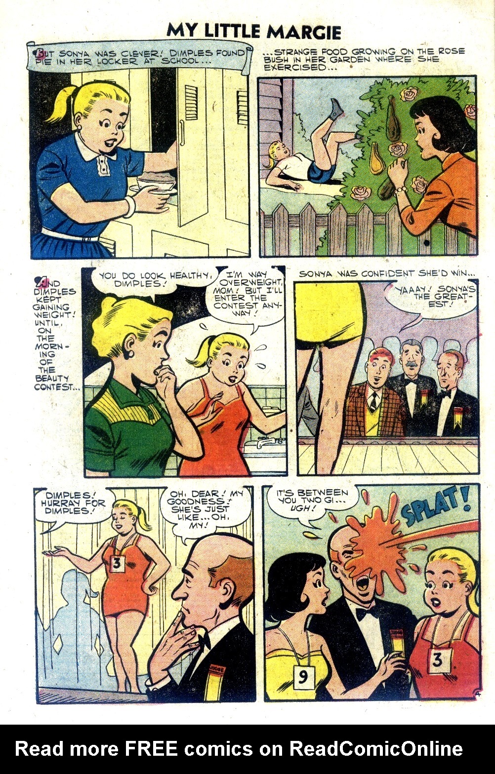 Read online My Little Margie (1954) comic -  Issue #18 - 32