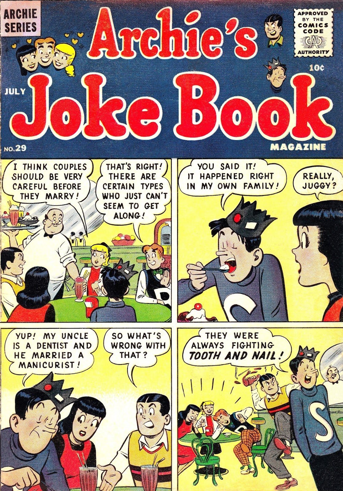 Archie's Joke Book Magazine issue 29 - Page 1