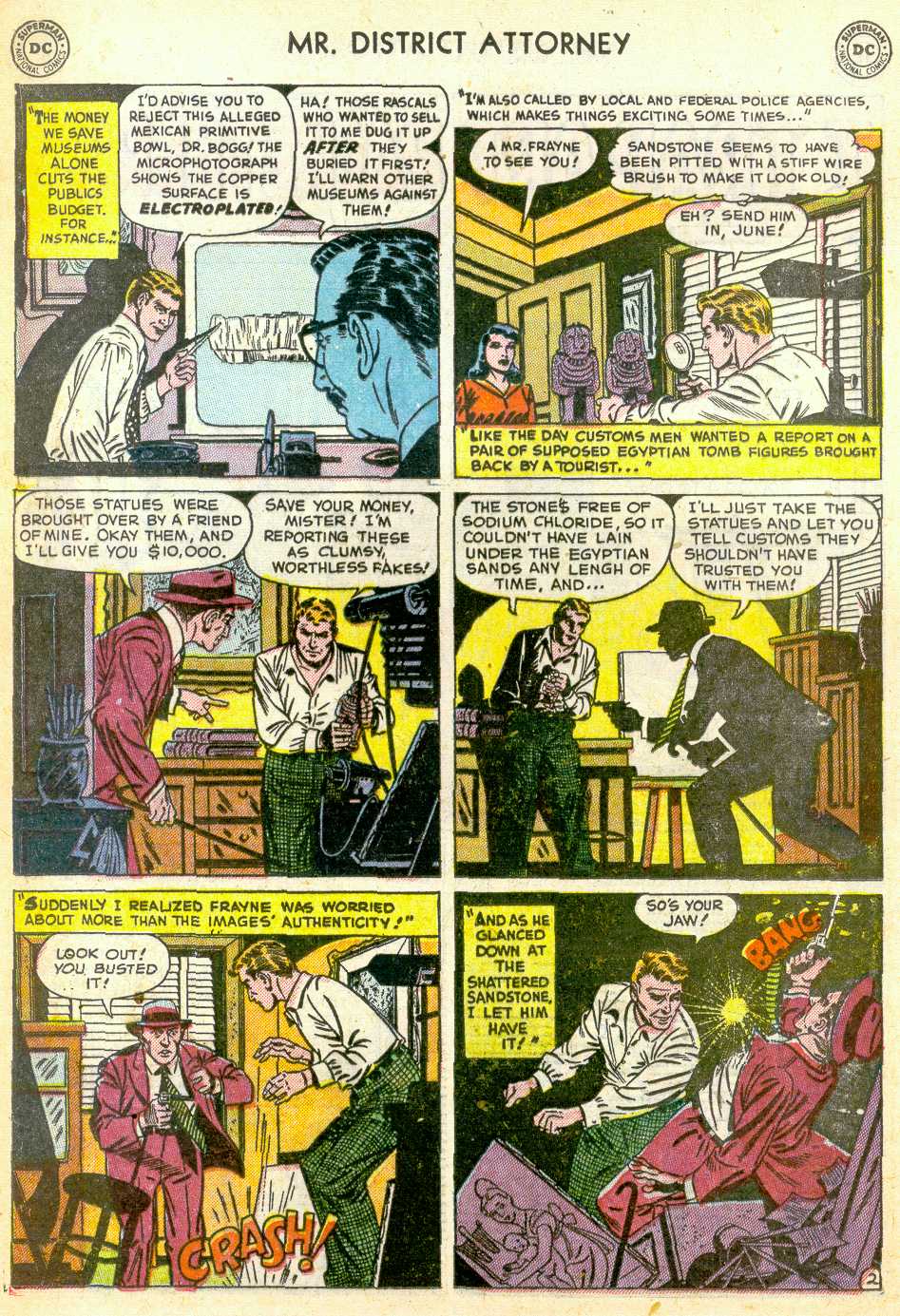 Read online Mr. District Attorney comic -  Issue #23 - 28
