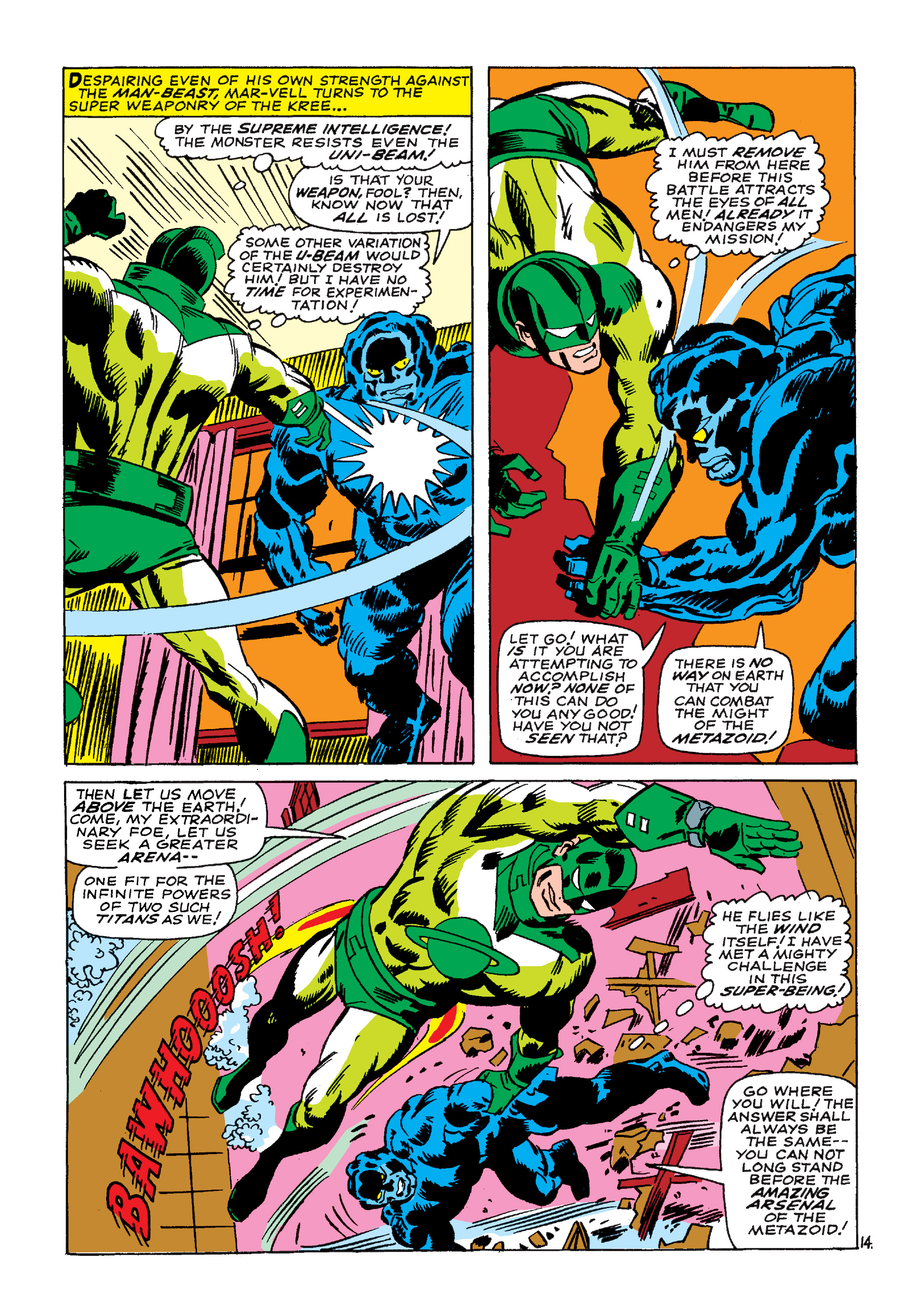 Read online Marvel Masterworks: Captain Marvel comic -  Issue # TPB 1 (Part 2) - 43