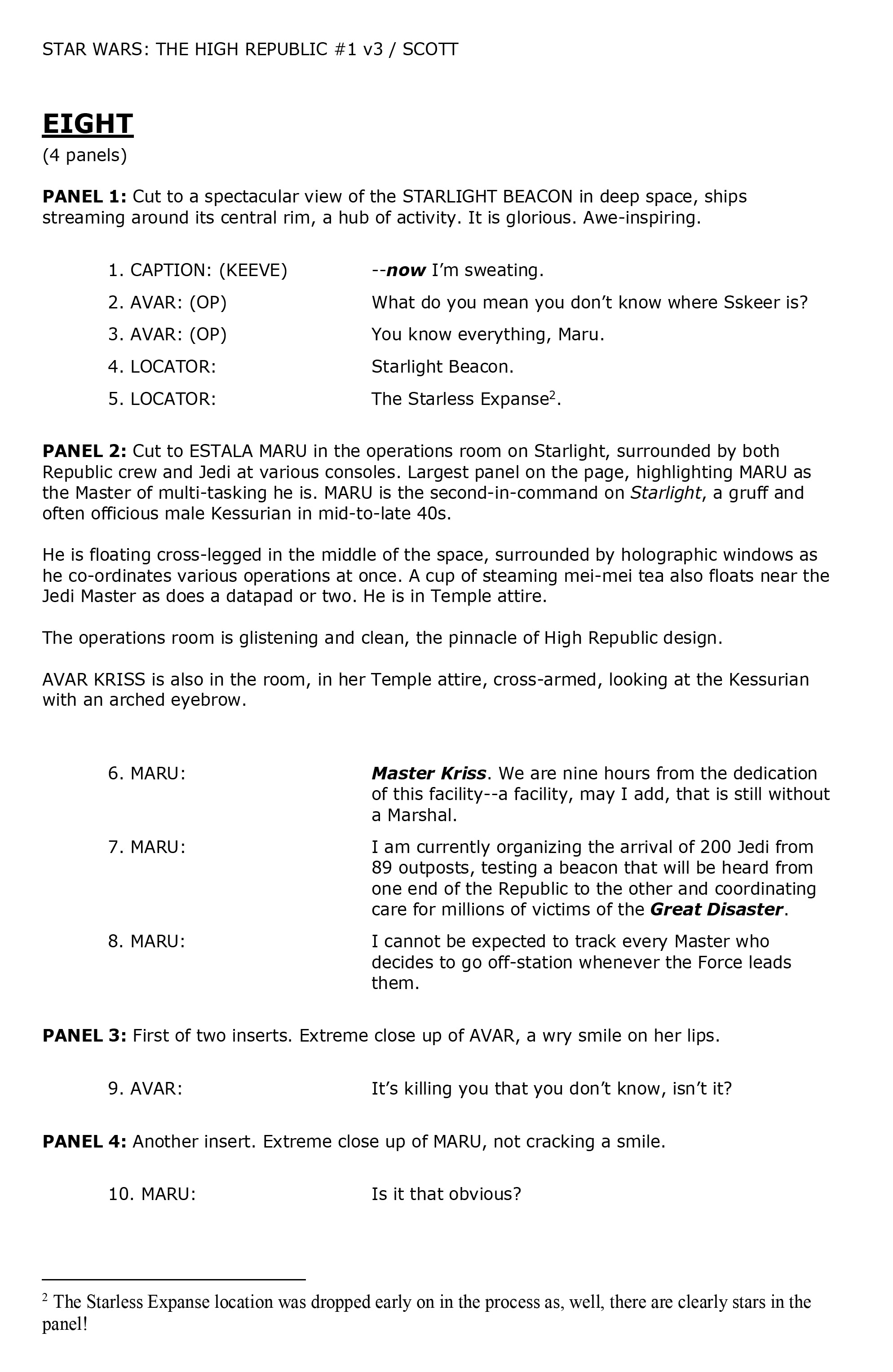 Read online Star Wars: The High Republic Behind-the-Scenes Exclusive comic -  Issue # Full - 17