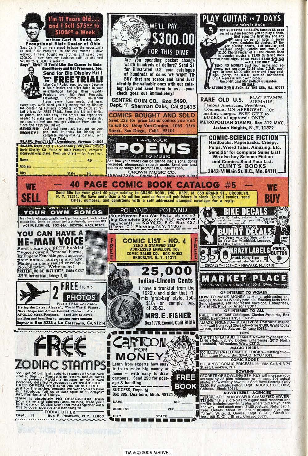 Read online Uncanny X-Men (1963) comic -  Issue #73 - 10