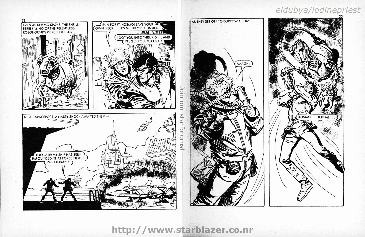 Read online Starblazer comic -  Issue #96 - 13