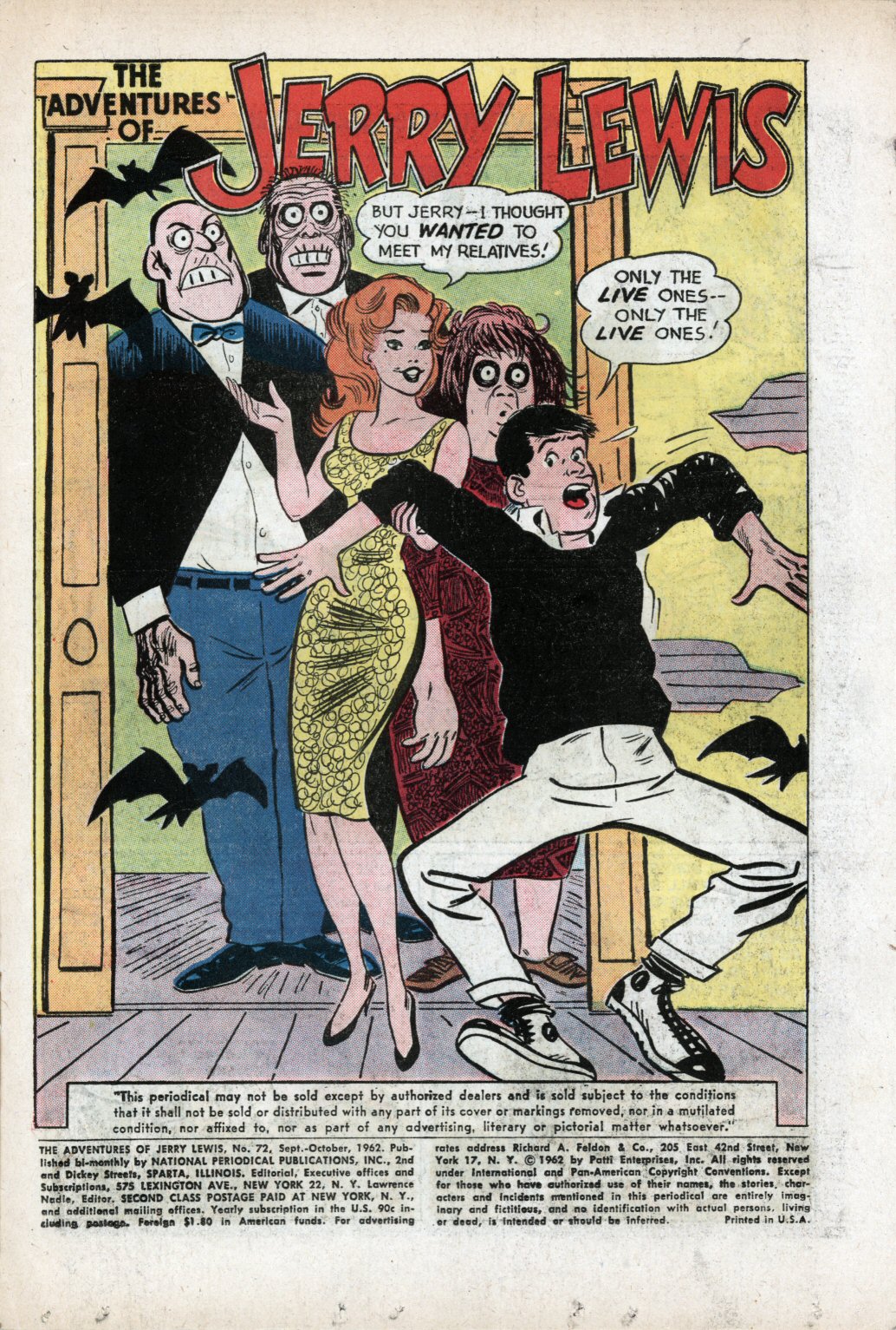 Read online The Adventures of Jerry Lewis comic -  Issue #72 - 3