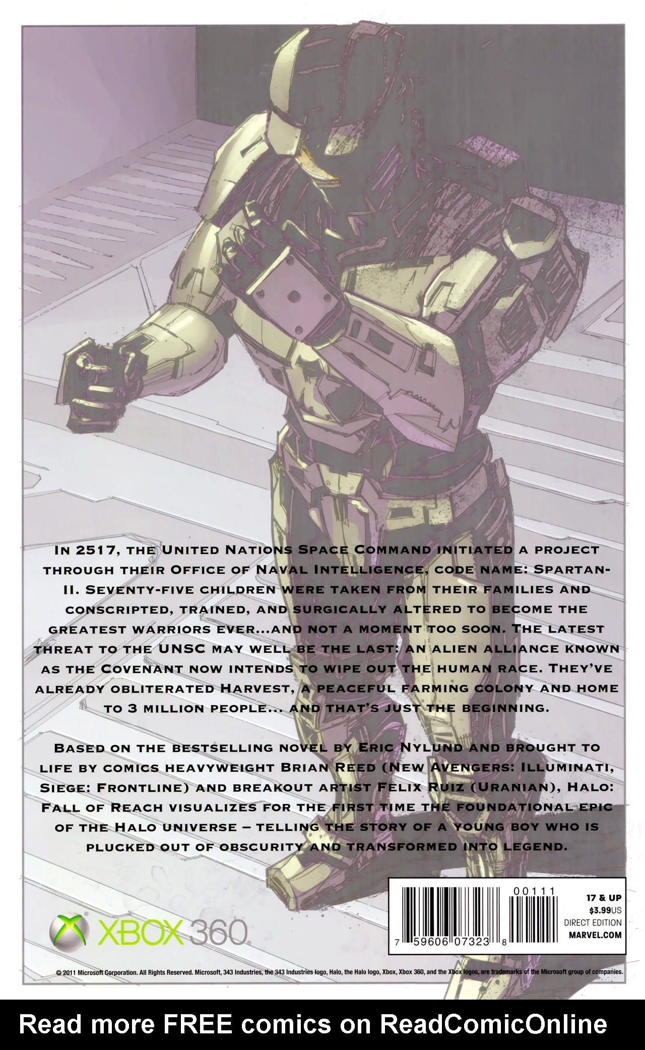 Read online Halo: Fall Of Reach - Covenant comic -  Issue #1 - 24