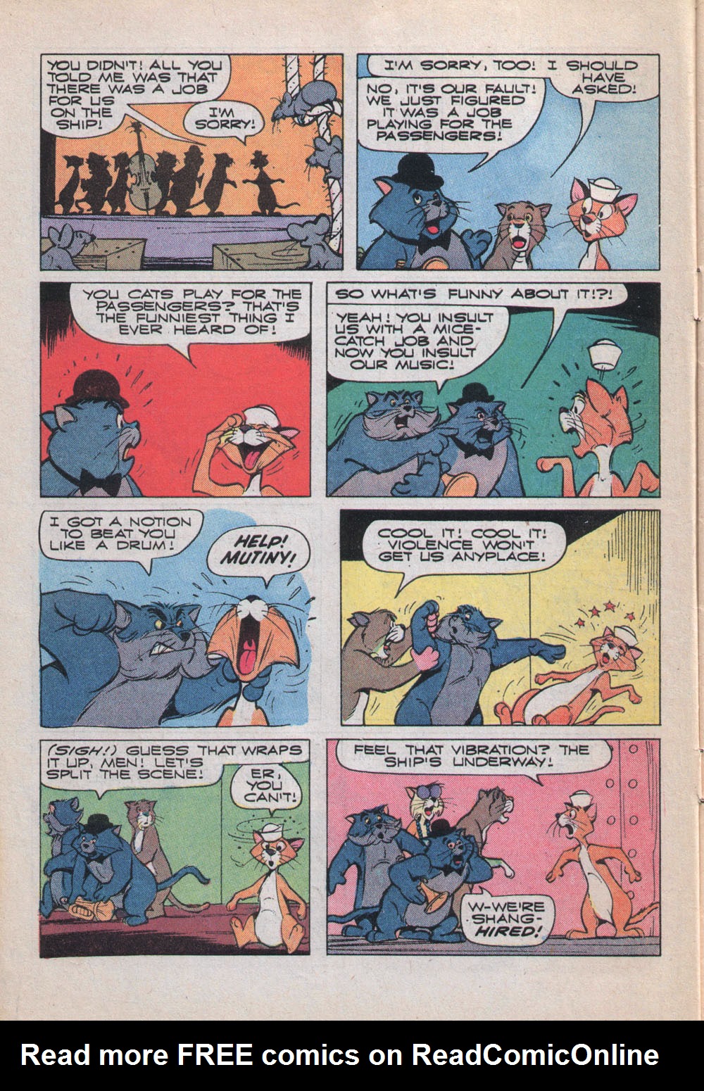 Read online O'Malley and the Alley Cats comic -  Issue #2 - 6