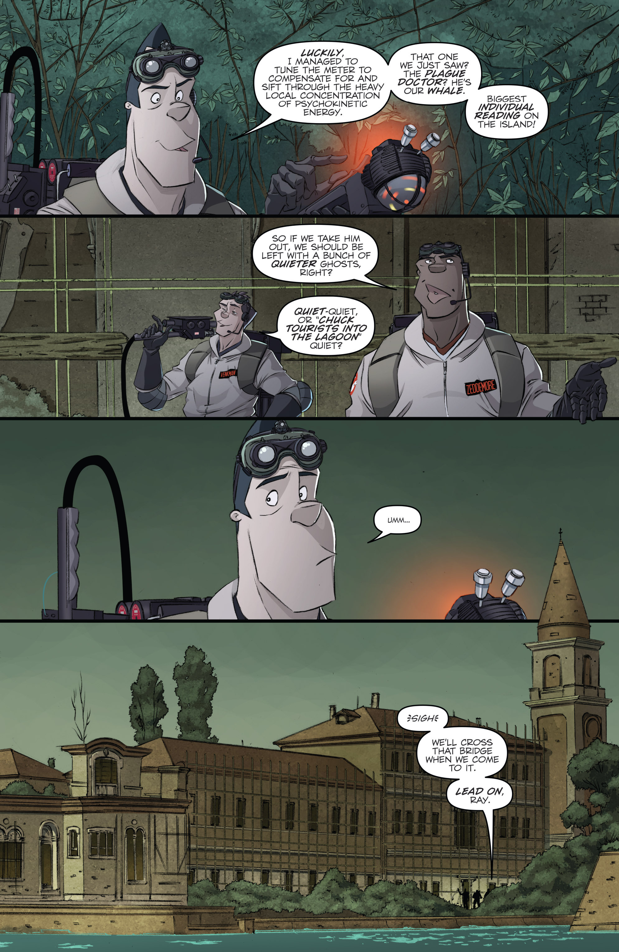 Read online Ghostbusters: International comic -  Issue #3 - 9
