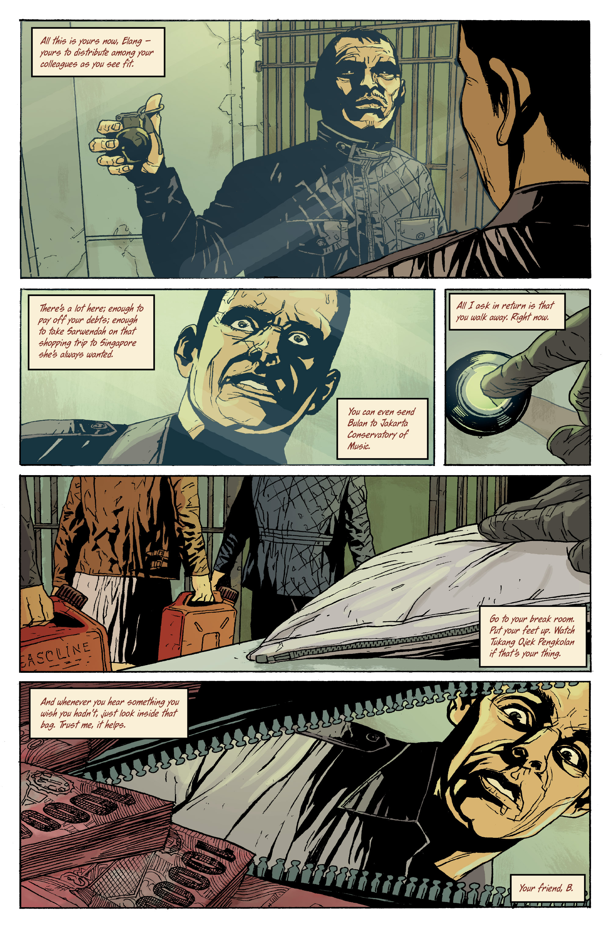 Read online The Raid comic -  Issue #4 - 6