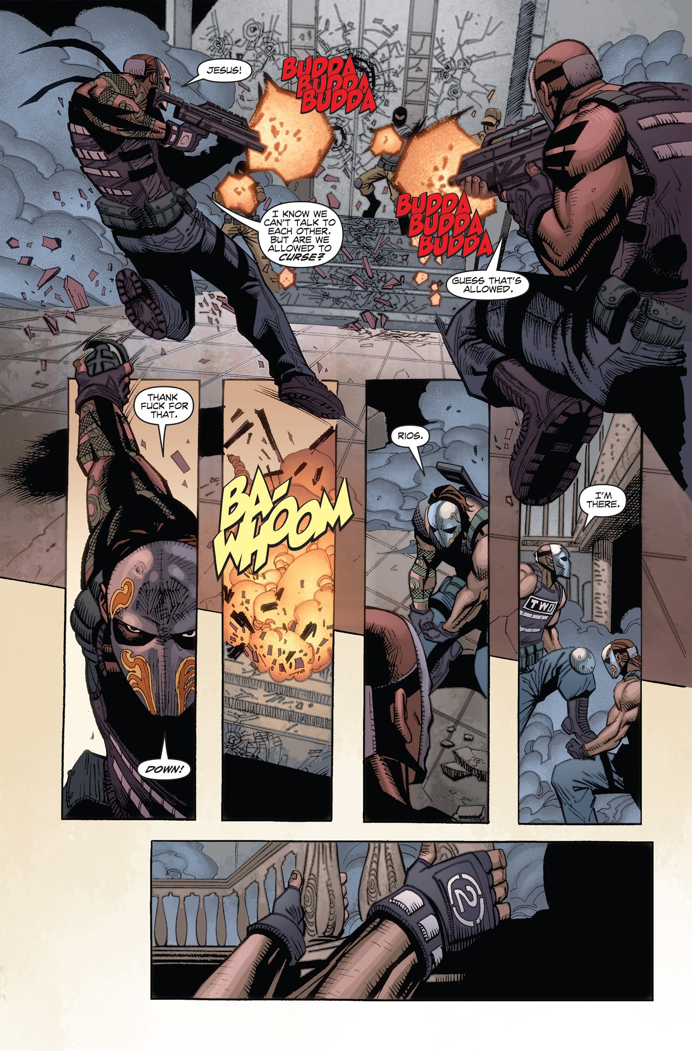 Read online Army of Two comic -  Issue #6 - 10