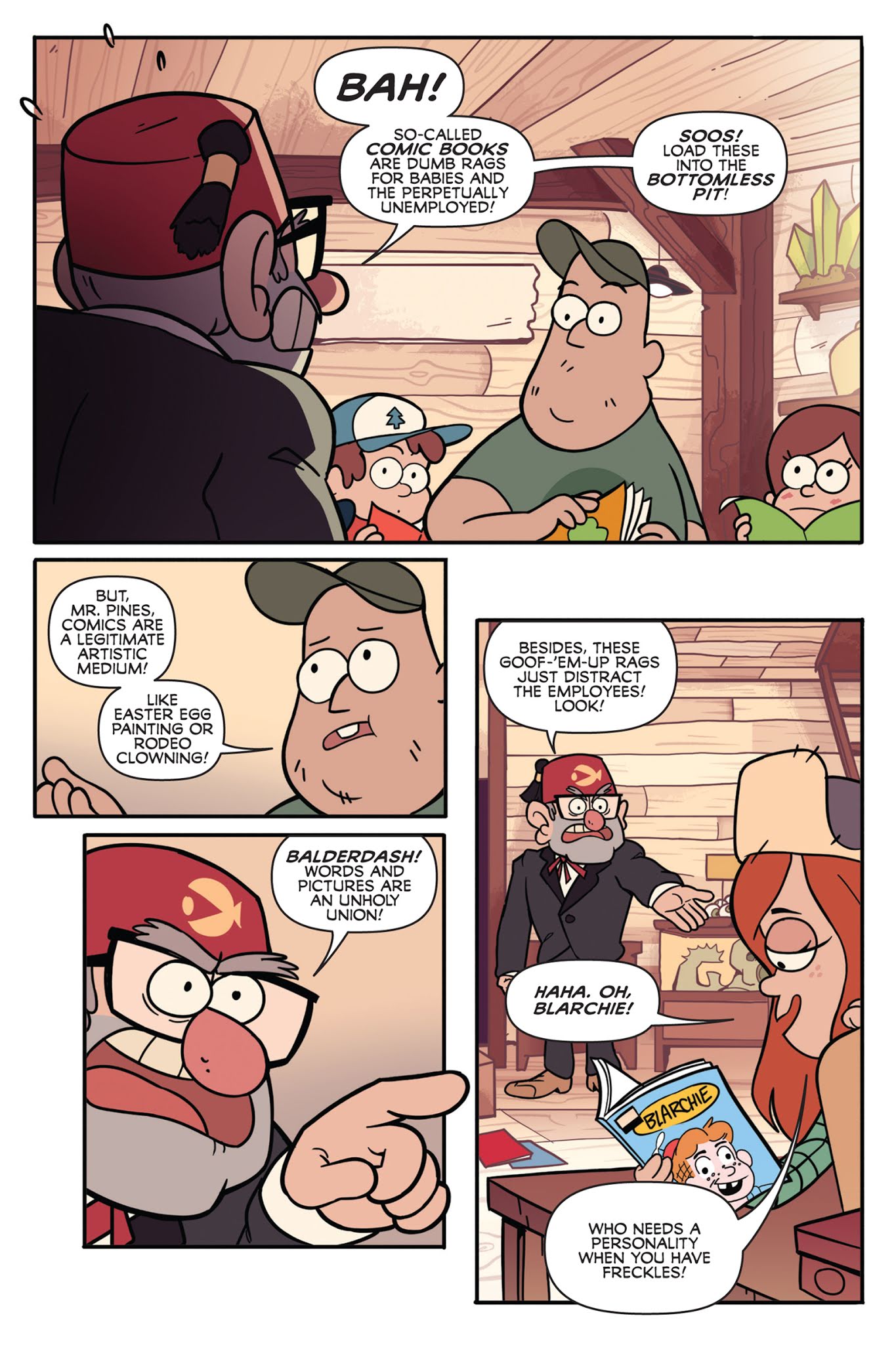 Read online Gravity Falls: Lost Legends comic -  Issue # TPB - 45
