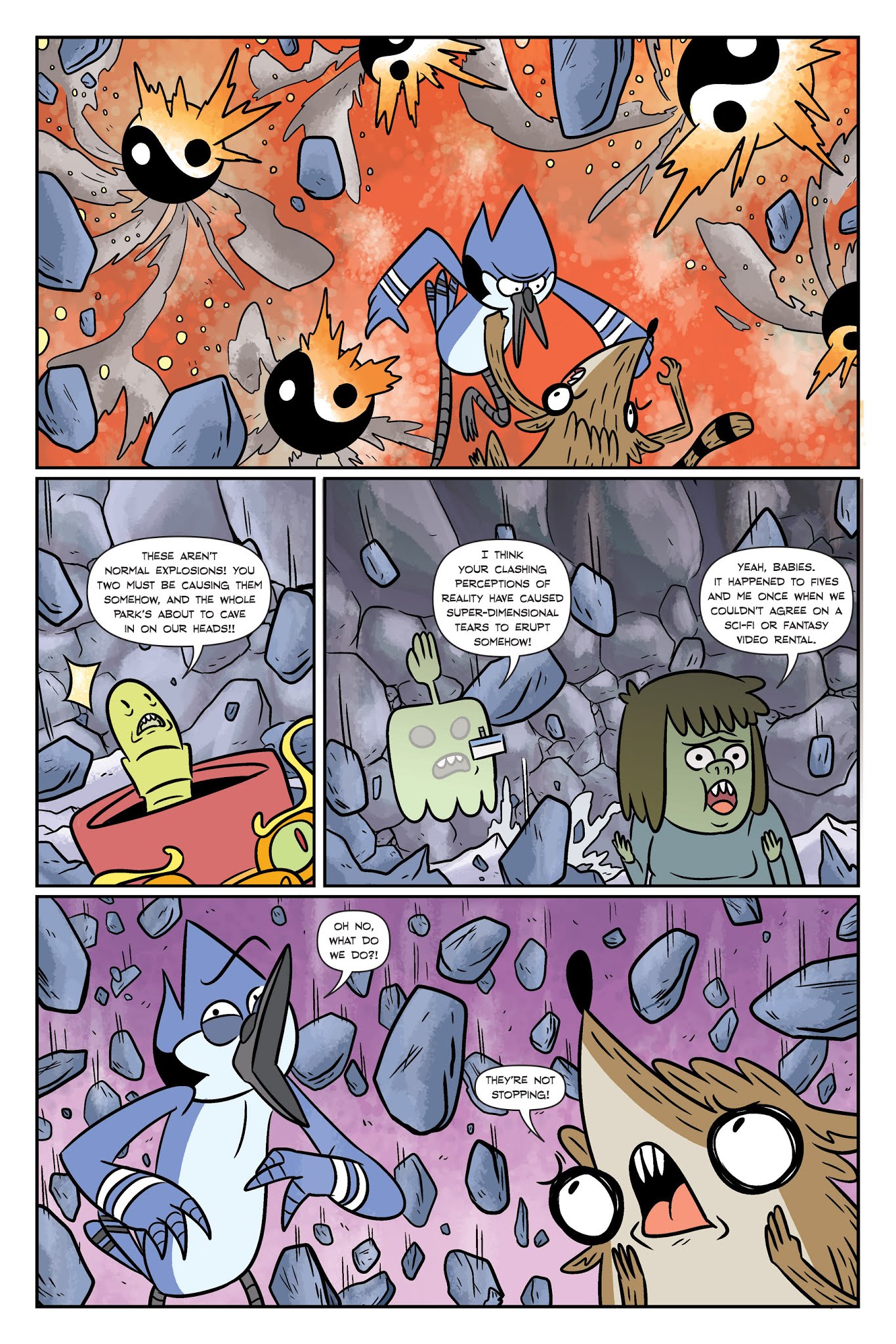 Read online Regular Show: Noir Means Noir, Buddy comic -  Issue # TPB (Part 2) - 23