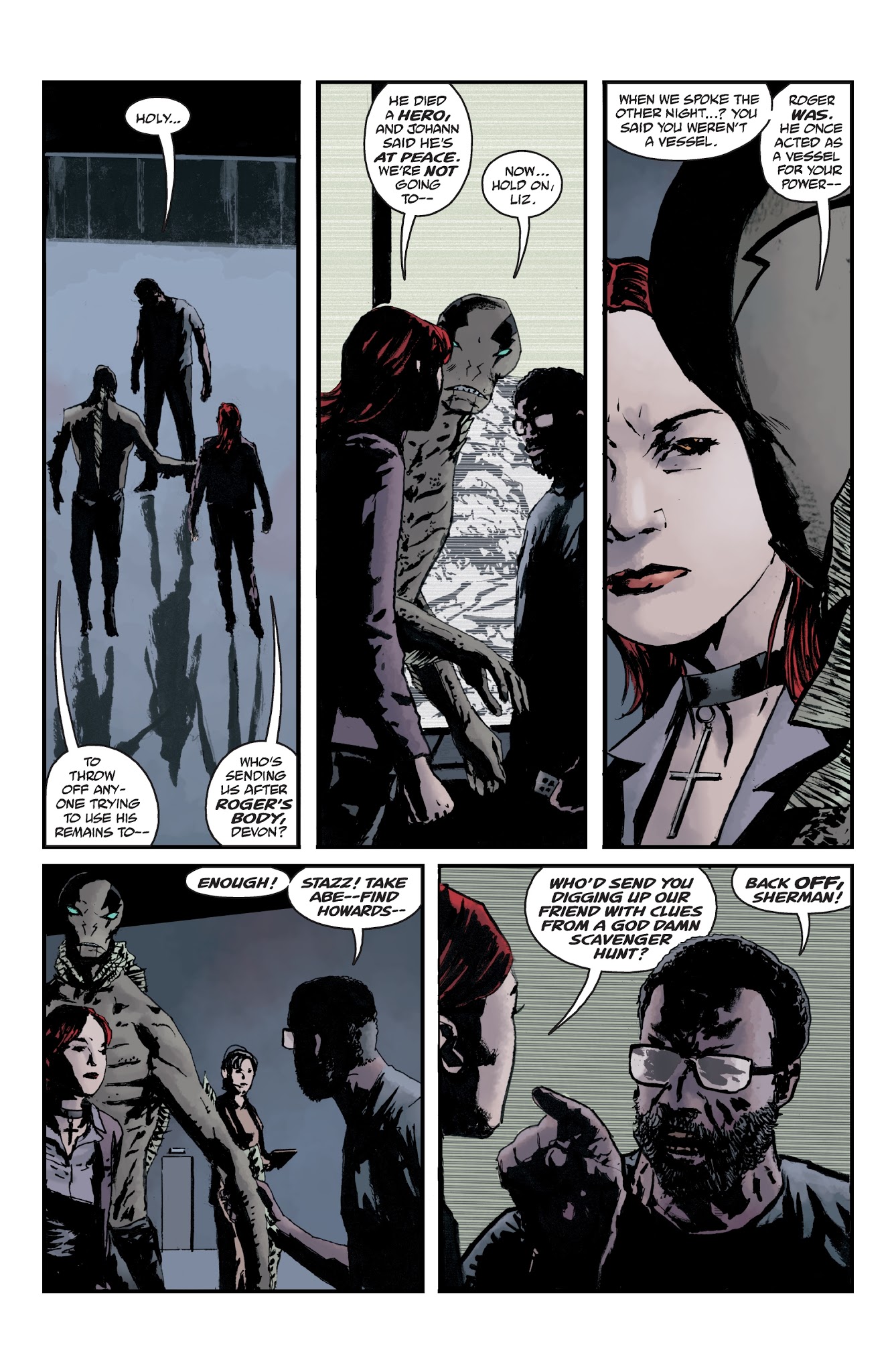 Read online B.P.R.D. The Devil You Know comic -  Issue #4 - 14