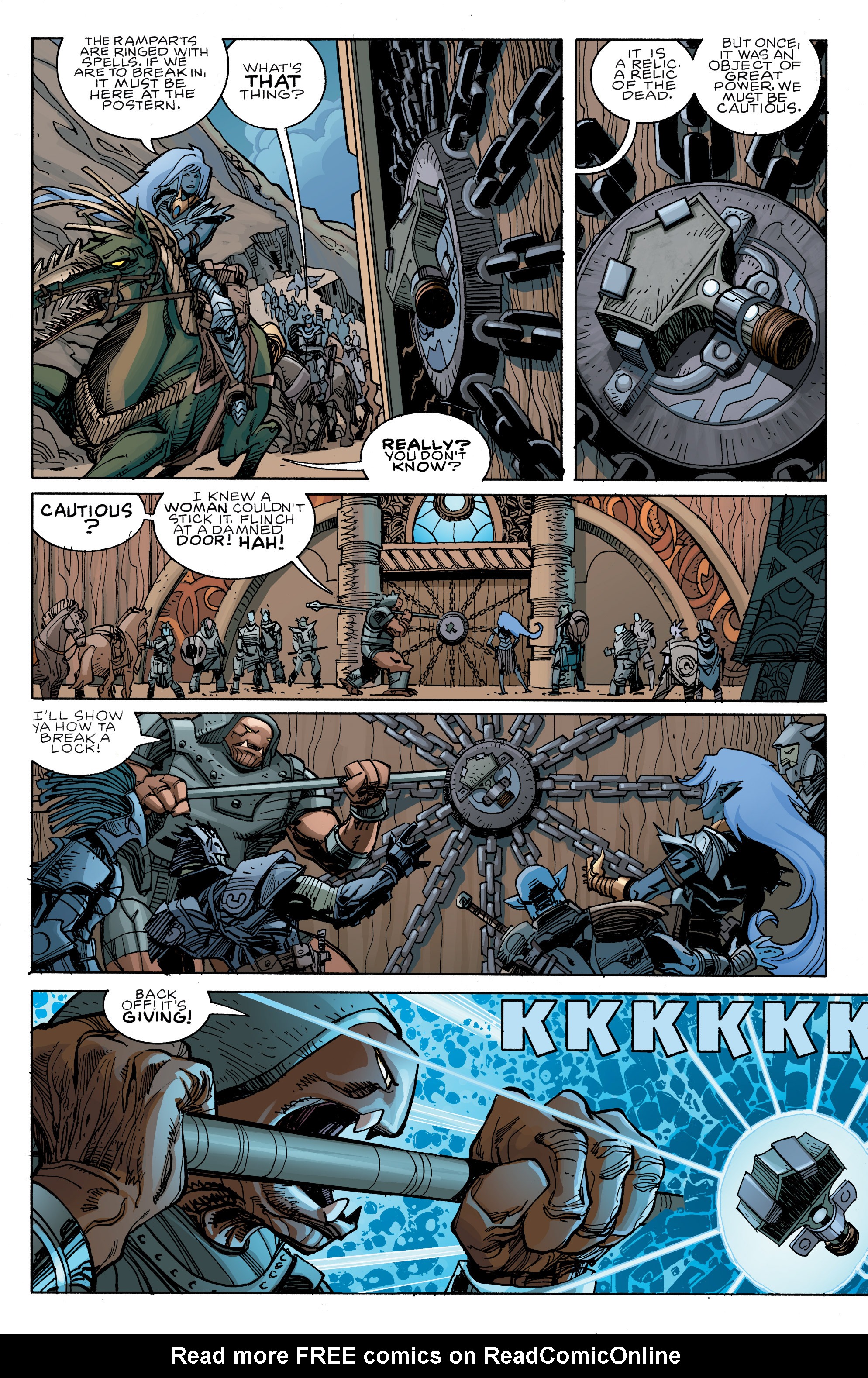 Read online Ragnarok comic -  Issue #1 - 19
