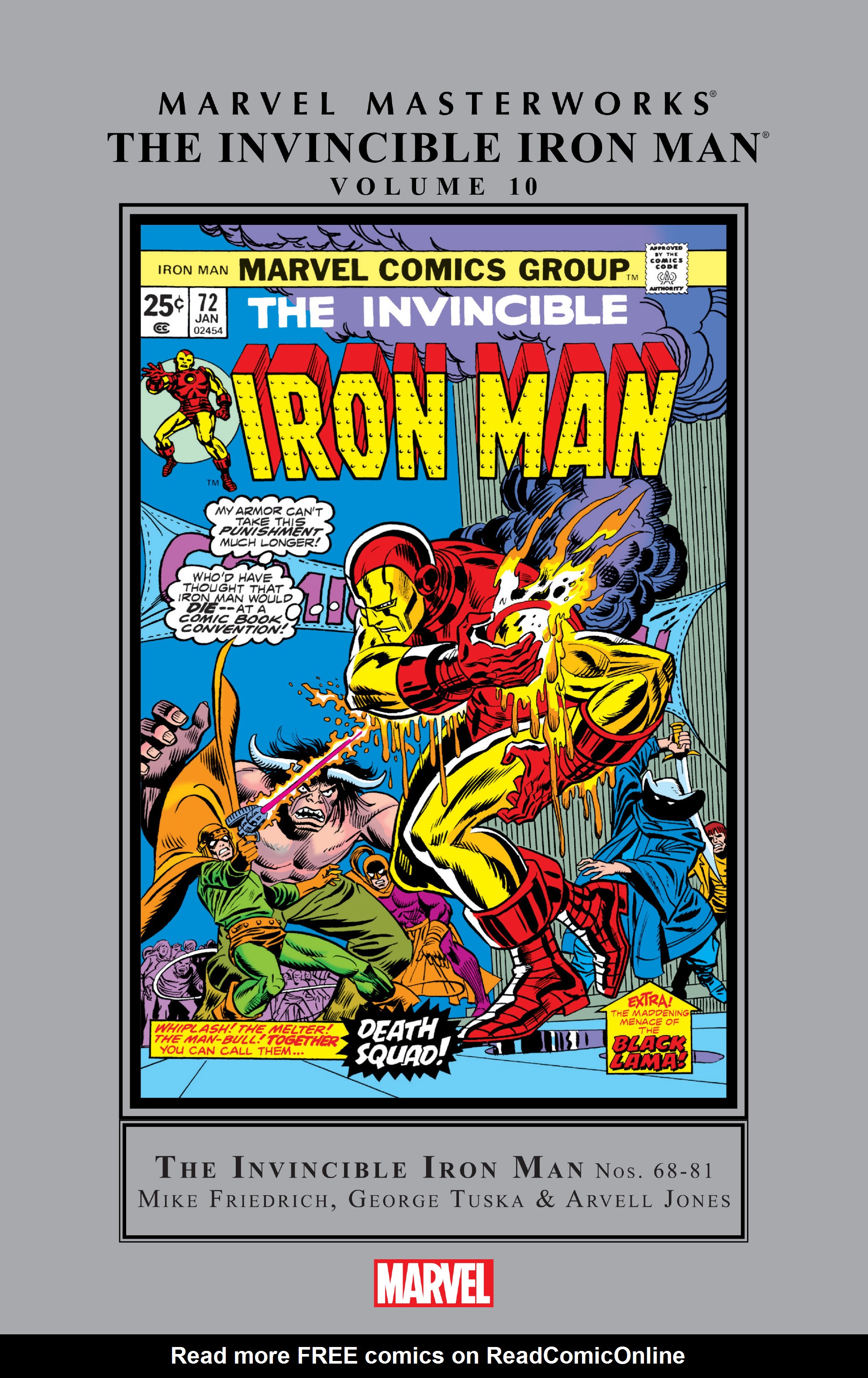 Read online Marvel Masterworks: The Invincible Iron Man comic -  Issue # TPB 10 (Part 1) - 1