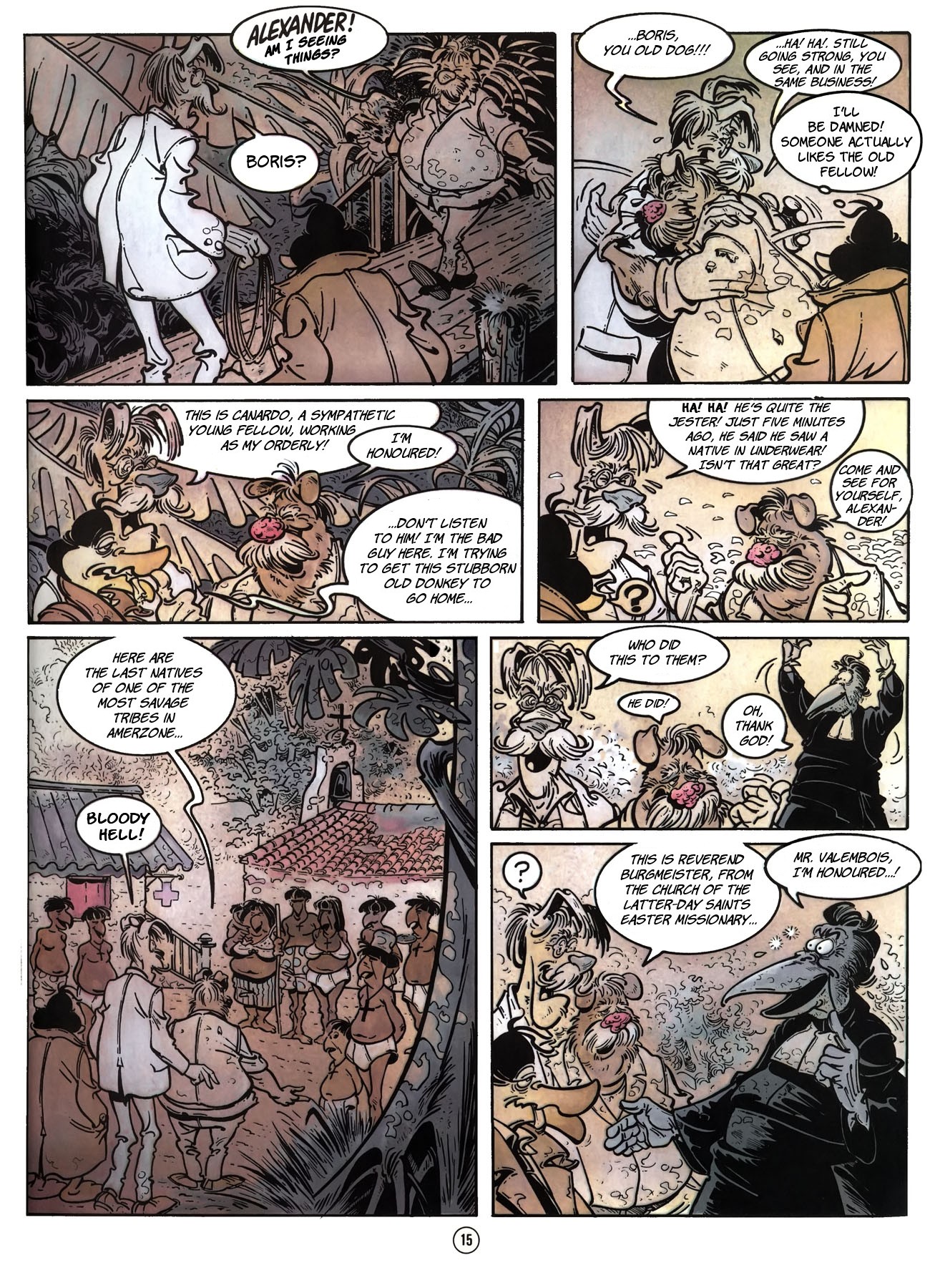 Read online Une enquête de l'inspecteur Canardo comic -  Issue #5 - 15