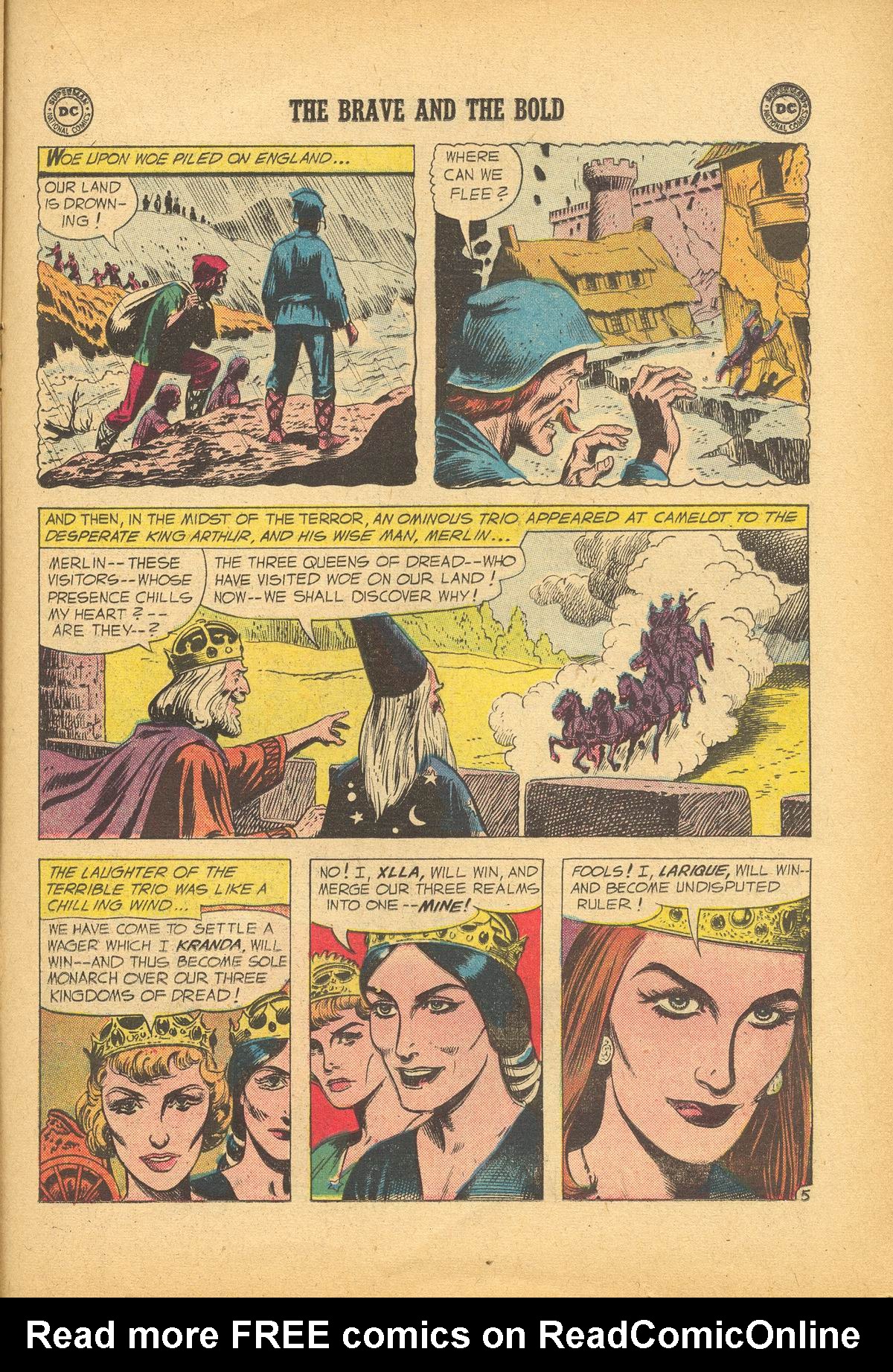 Read online The Brave and the Bold (1955) comic -  Issue #22 - 21