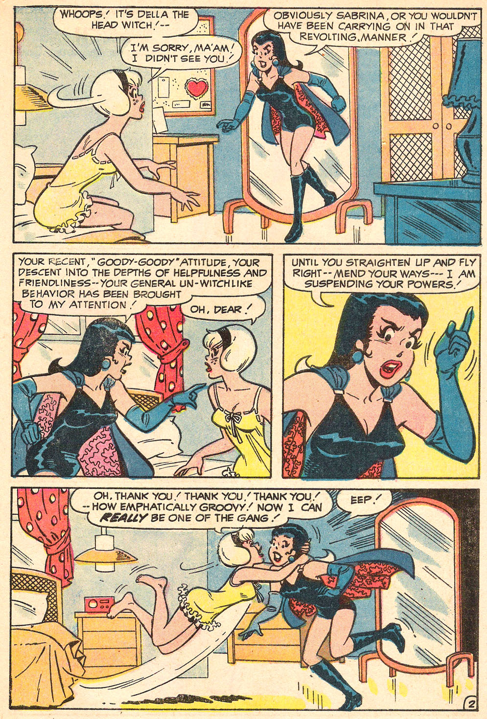 Read online Sabrina The Teenage Witch (1971) comic -  Issue #4 - 16