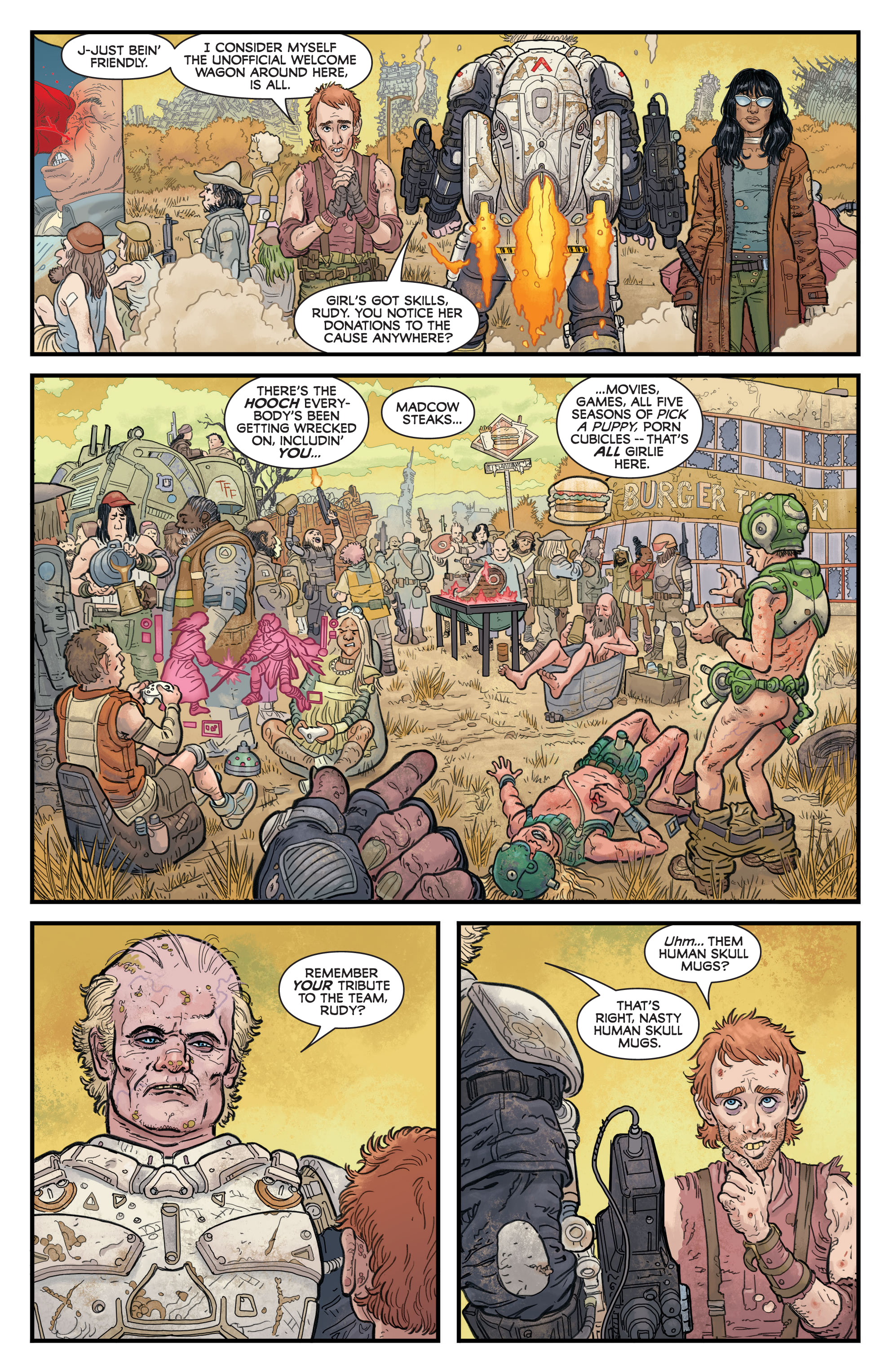 Read online Post Americana comic -  Issue #1 - 13