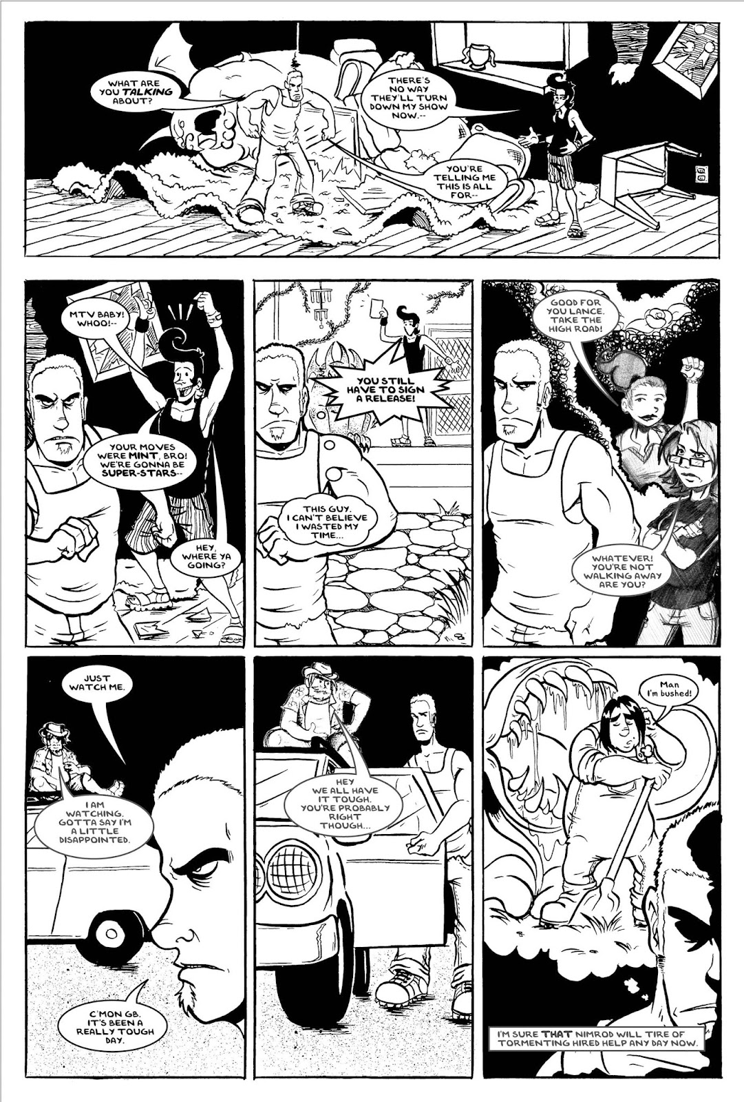 Freelance Blues issue TPB - Page 65