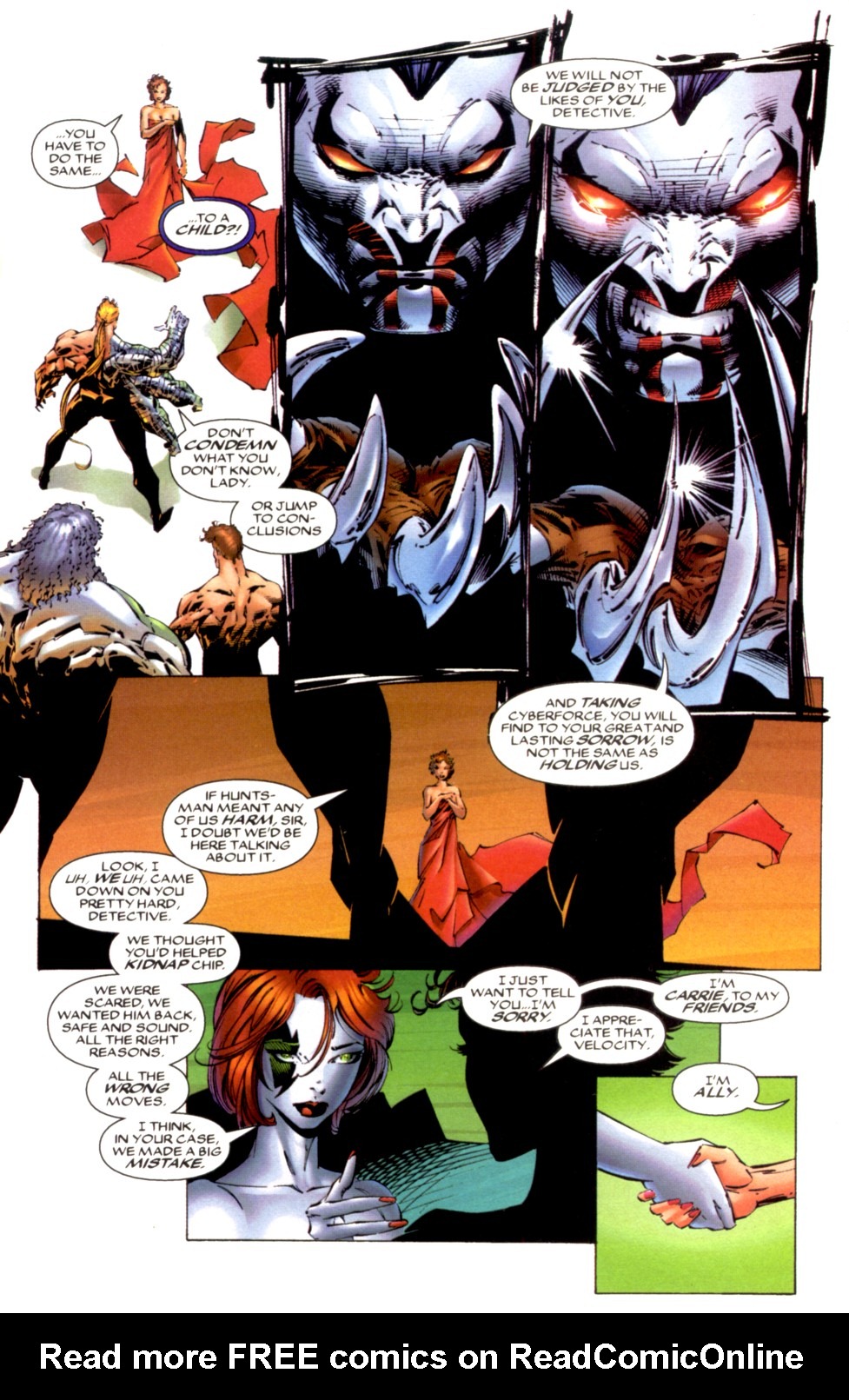 Read online Cyberforce (1993) comic -  Issue #10 - 18