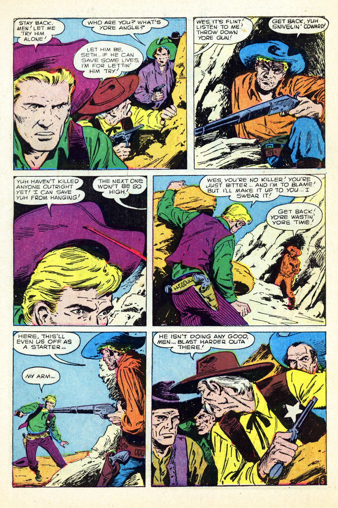 Read online Western Outlaws (1954) comic -  Issue #13 - 7
