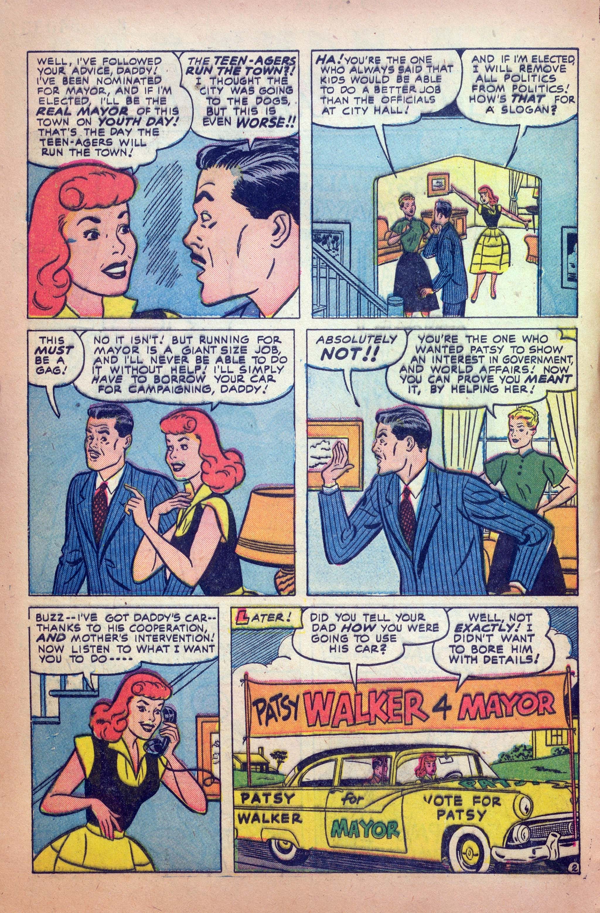 Read online Patsy and her Pals comic -  Issue #15 - 4