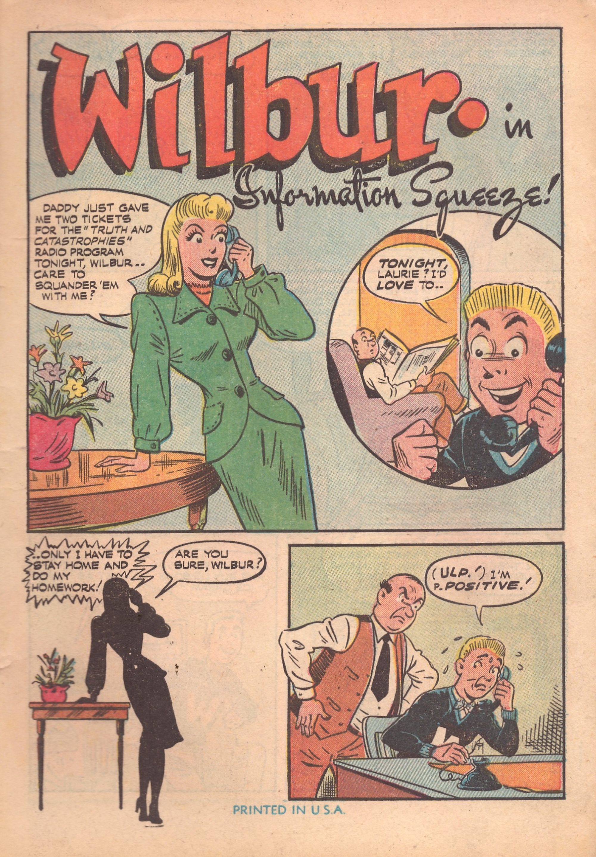 Read online Wilbur Comics comic -  Issue #20 - 3
