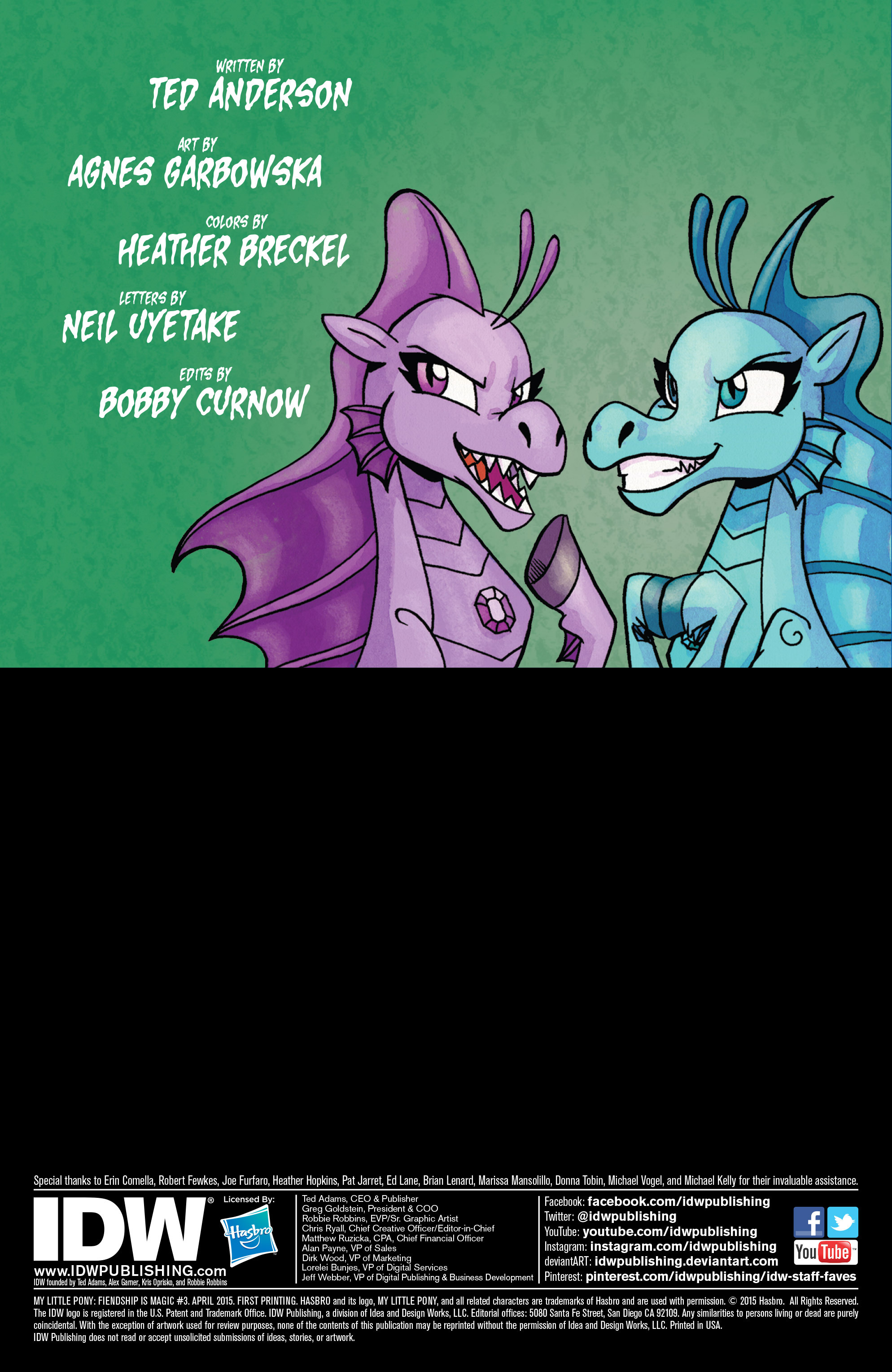 Read online My Little Pony: Fiendship is Magic comic -  Issue #3 - 2