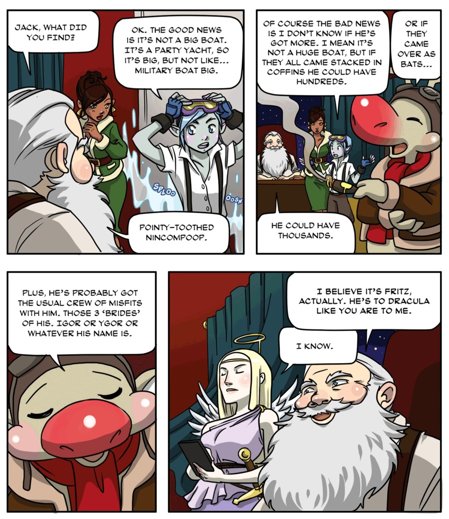 Read online Santa Versus Dracula comic -  Issue # TPB - 59