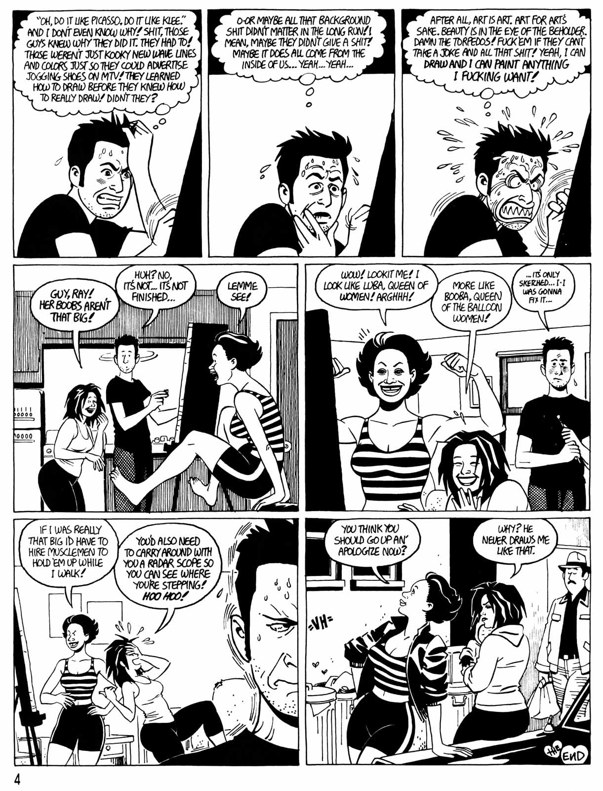 Read online Love and Rockets (1982) comic -  Issue #28 - 6