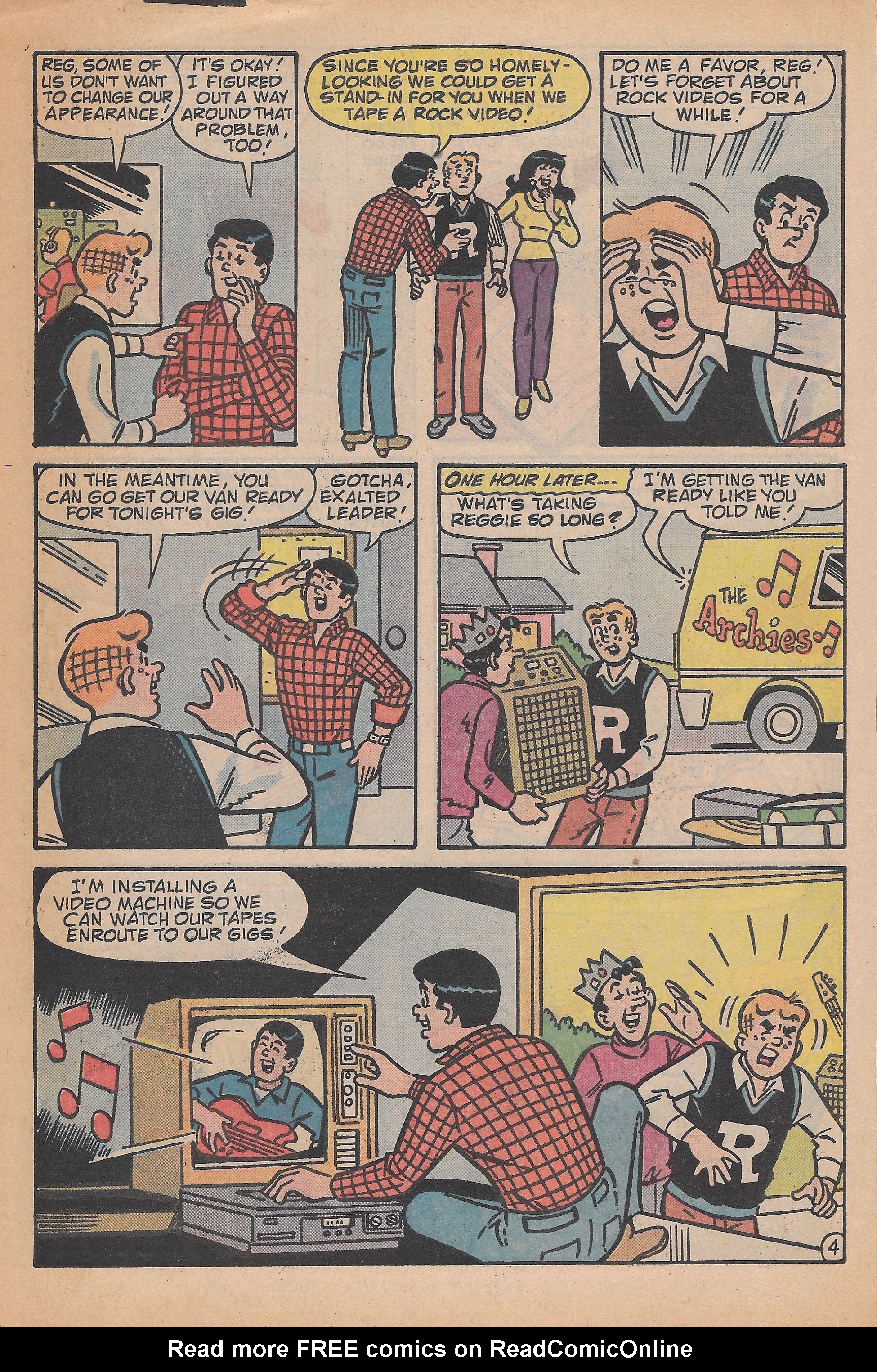 Read online Archie's TV Laugh-Out comic -  Issue #96 - 6